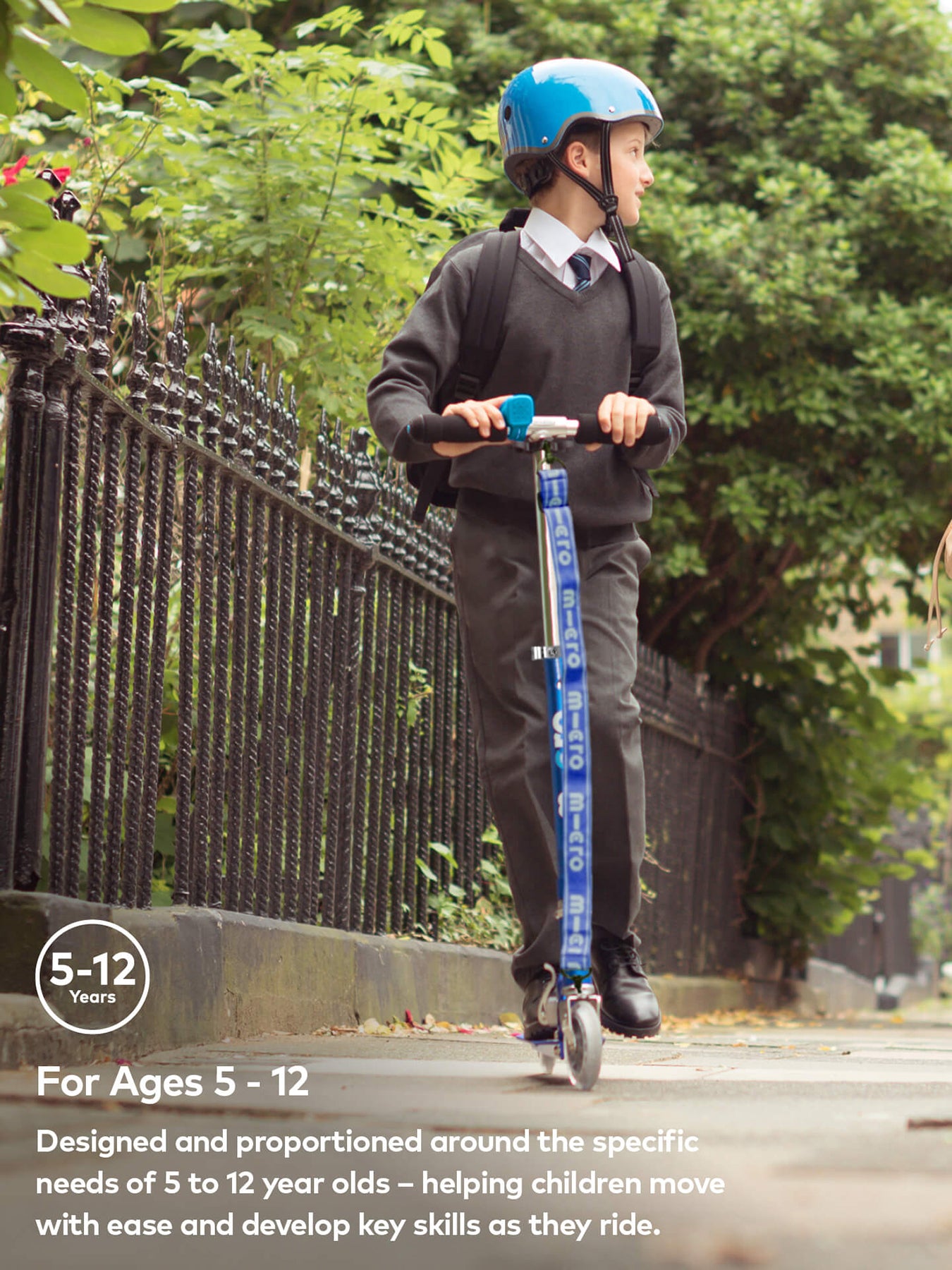Sprite Stripe Classic Scooter Blue