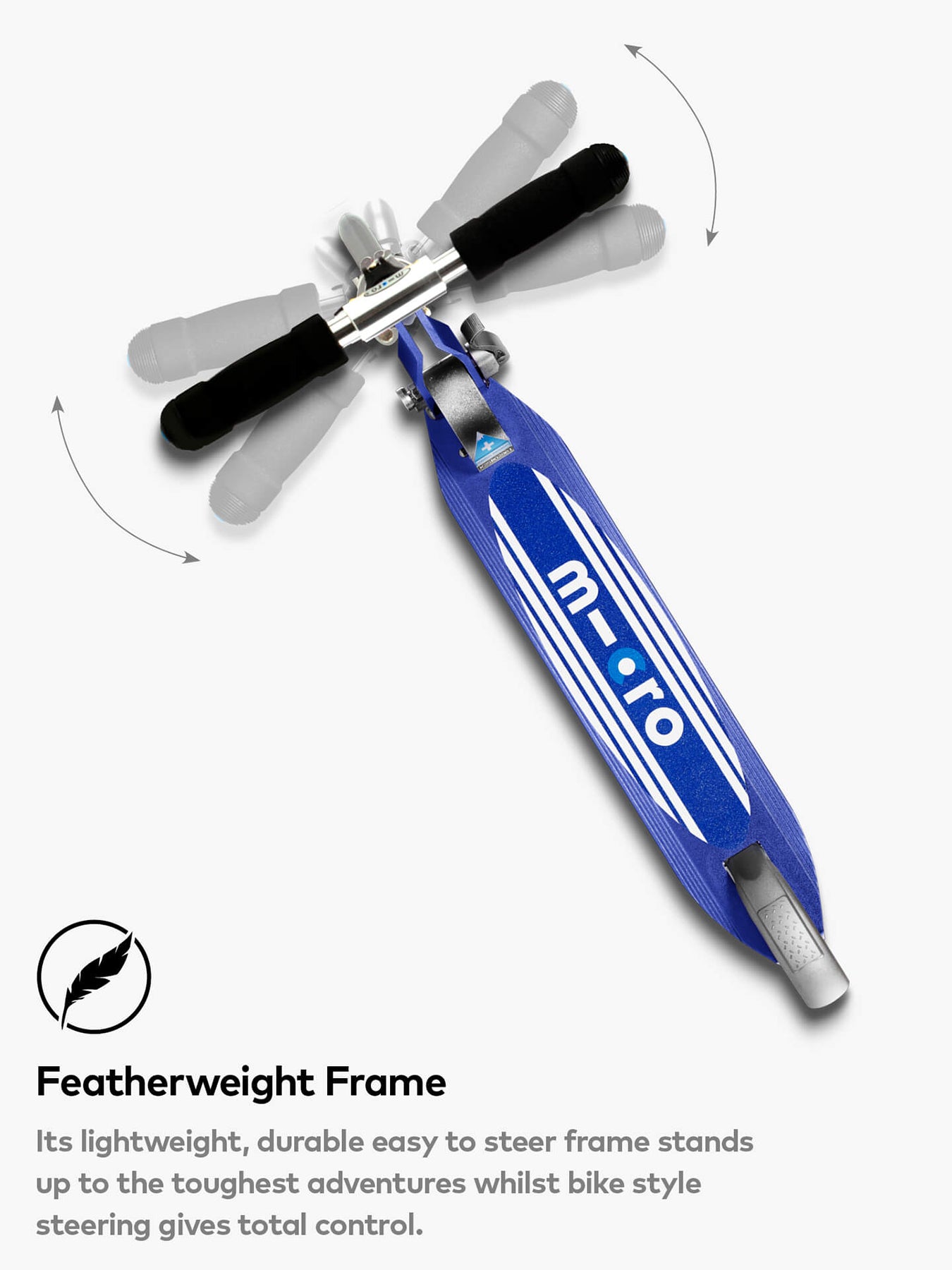 Sprite Stripe Classic Scooter Blue