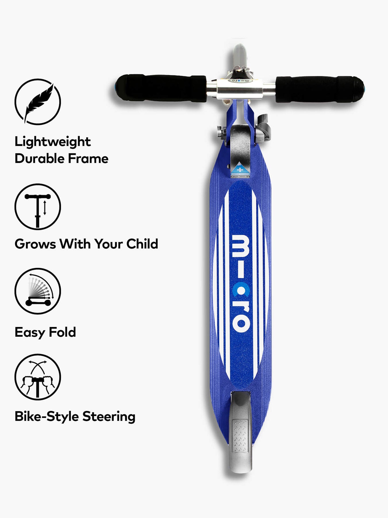 Sprite Stripe Classic Scooter Blue