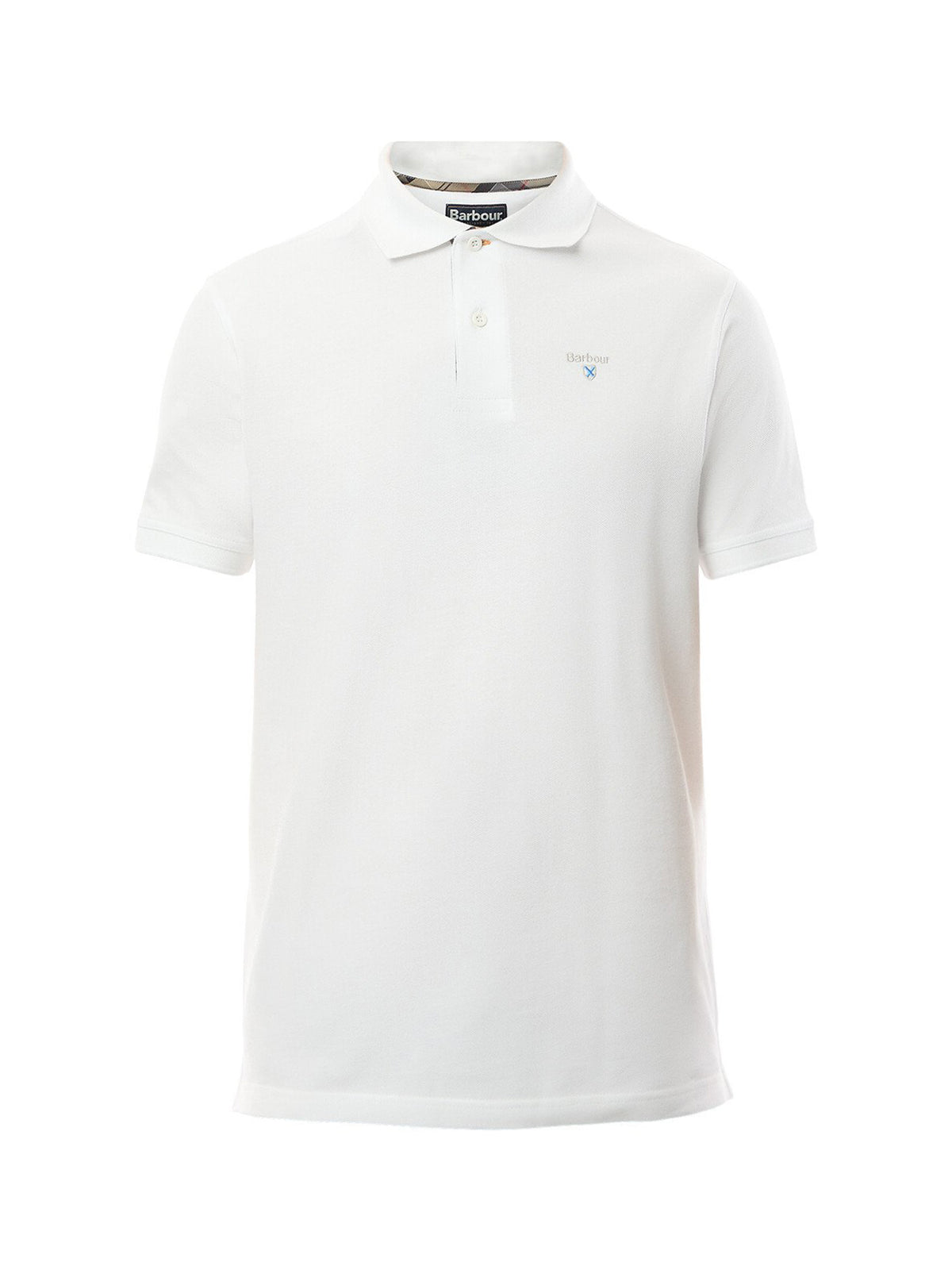 Tartan Pique Polo T-Shirt