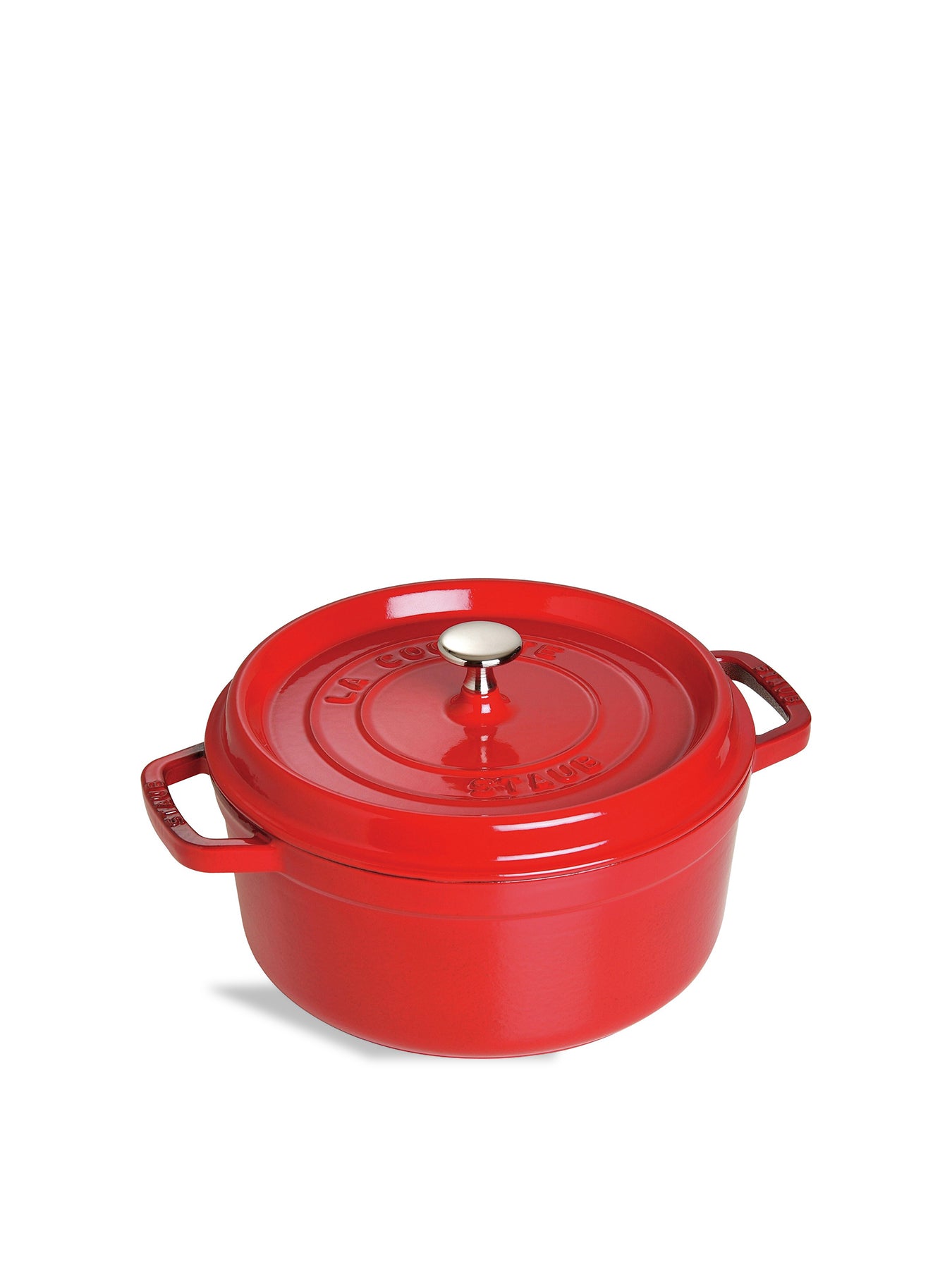 Round Cocotte 24cm Red