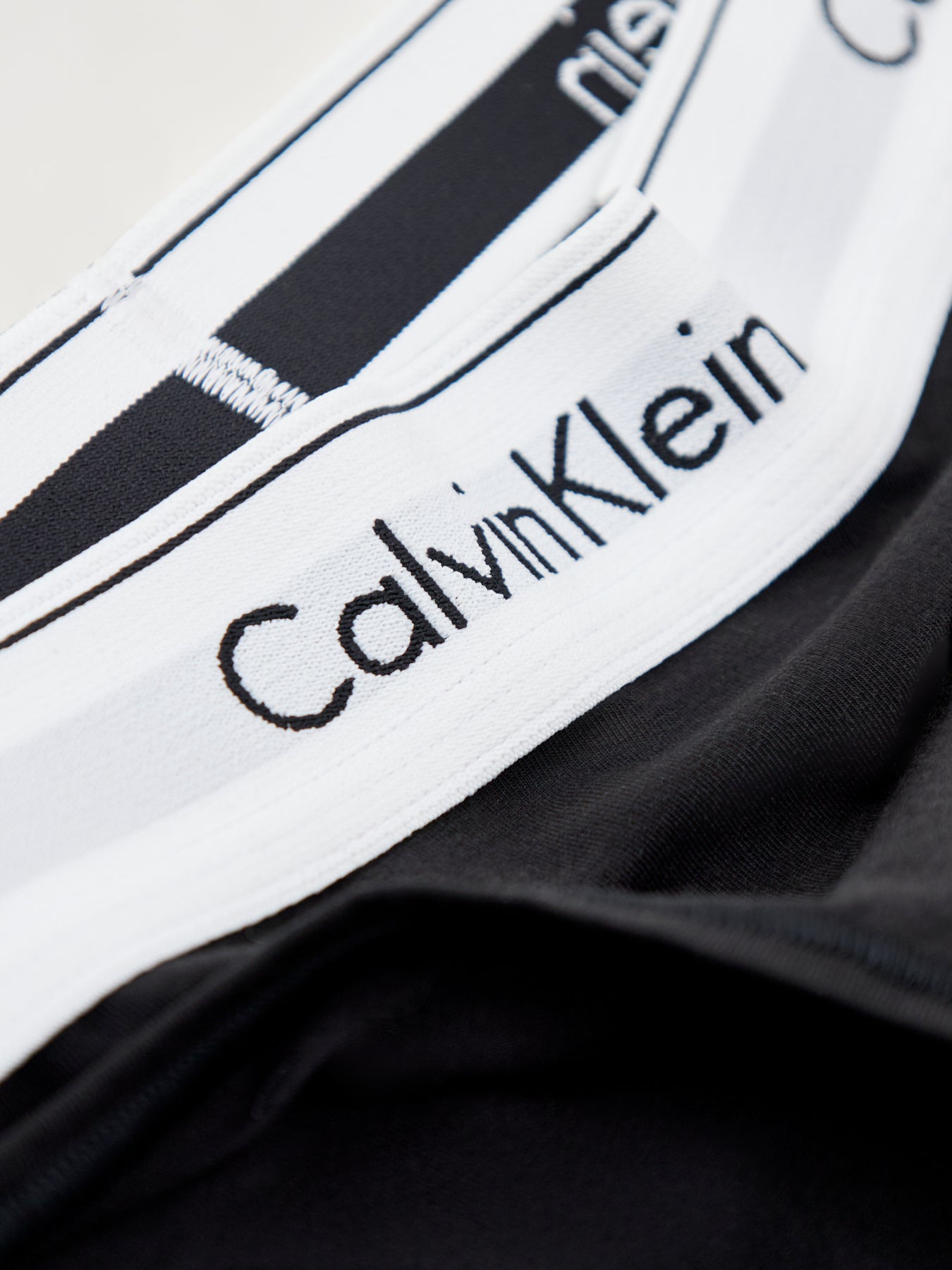 Modern Cotton Bikini (Black)