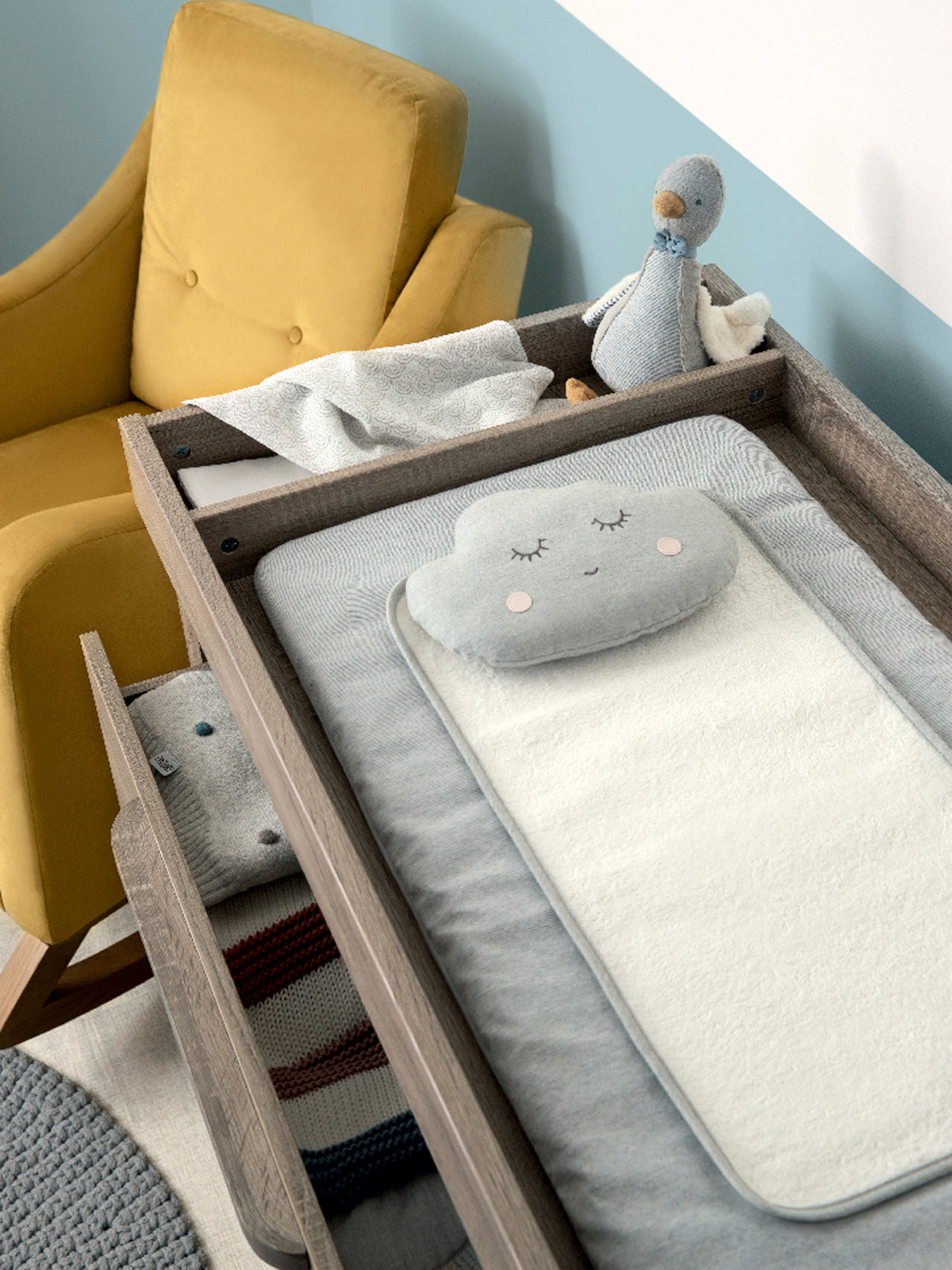Luxury Changing Mattress Cloud Pillow