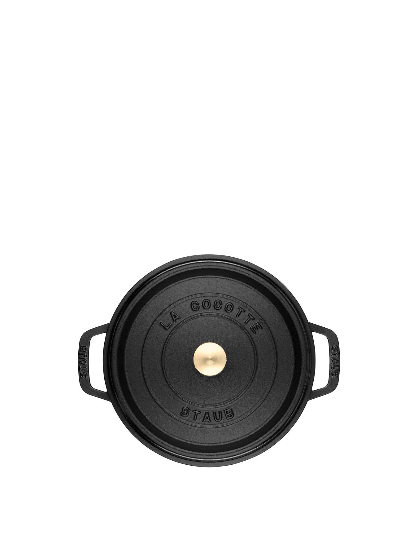 28cm Round Cocotte Black