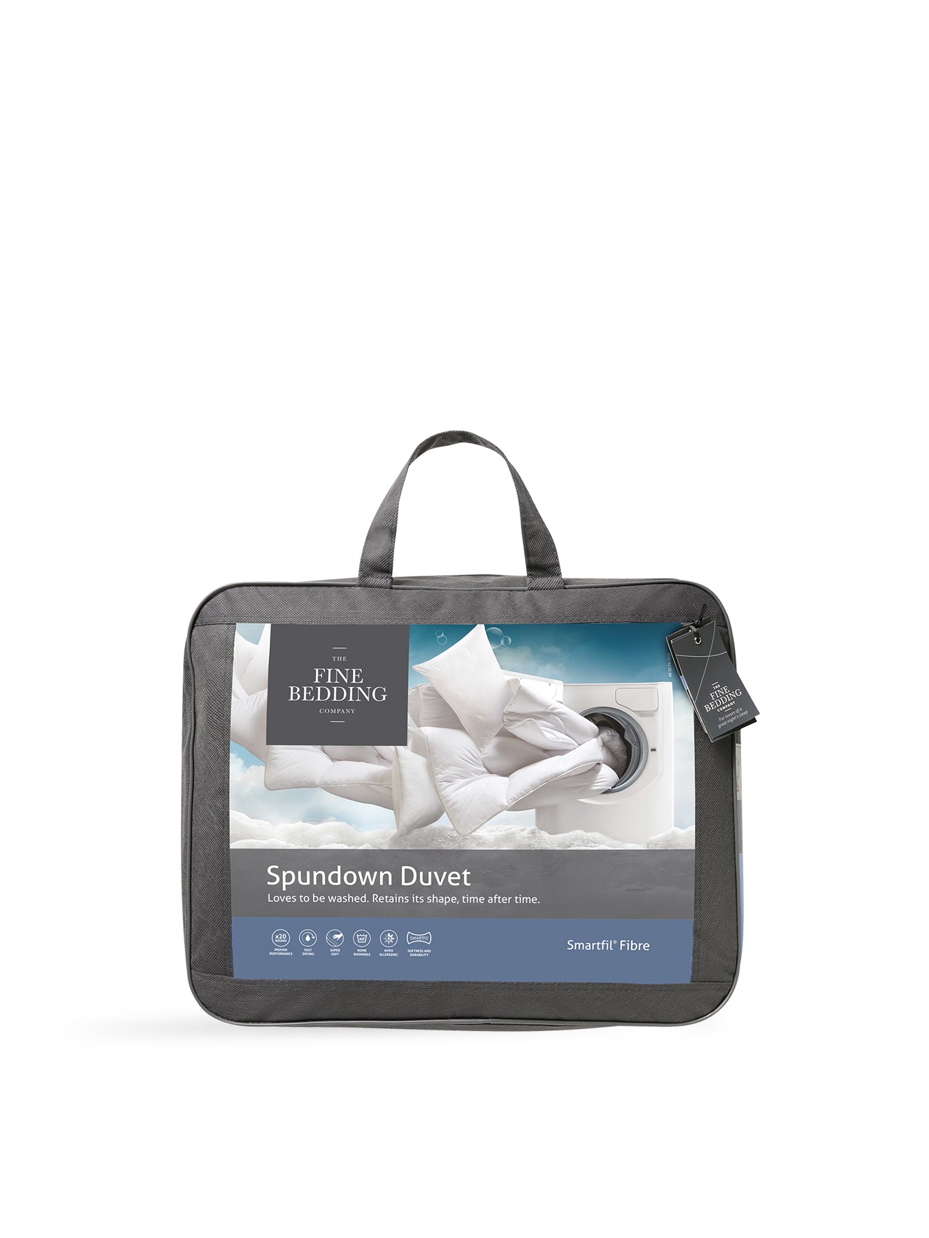 Spundown Lightweight Duvet 4.5 Tog White King