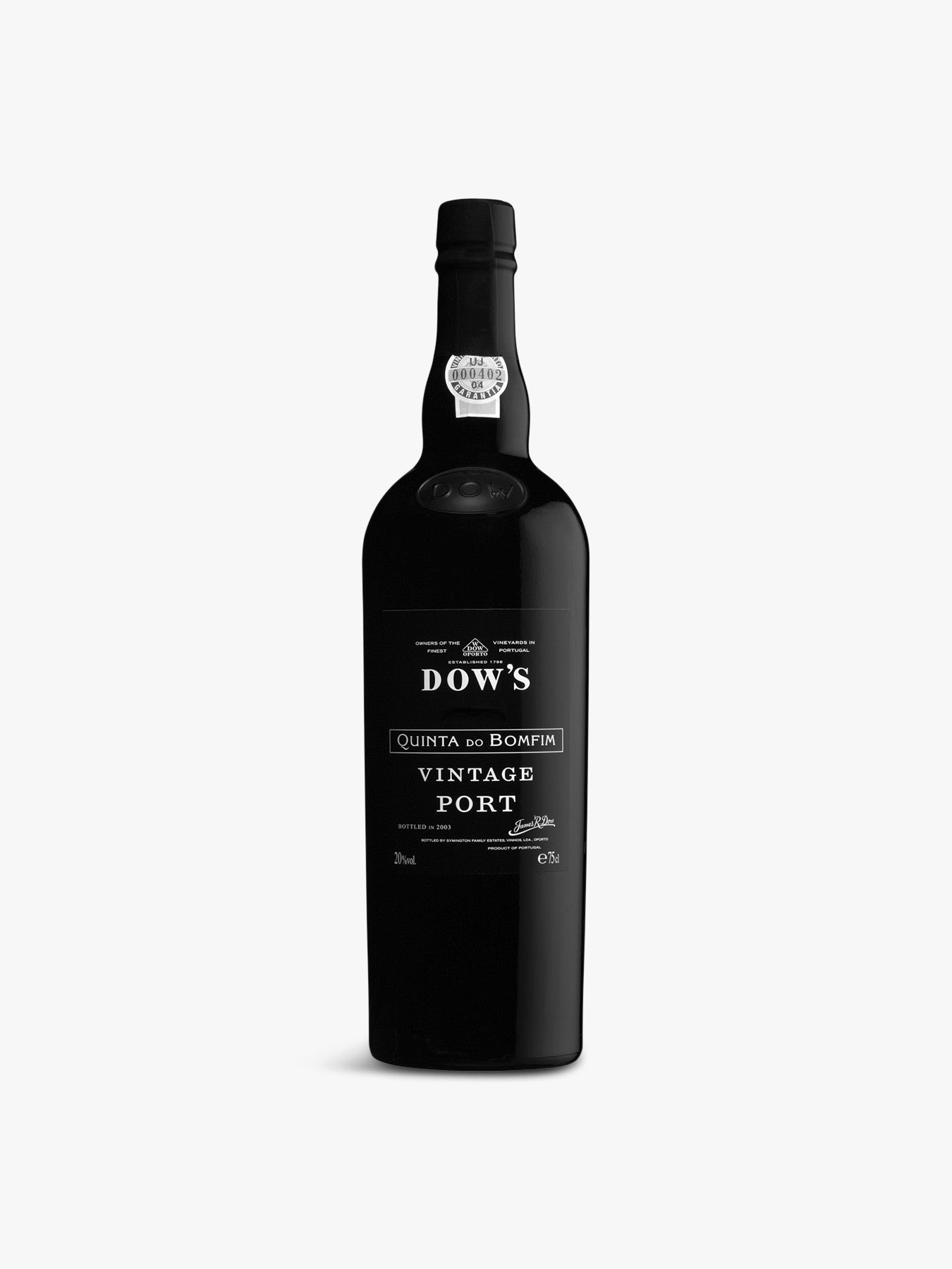 Dows Quinta Do Bomfim Vintage Port 75cl