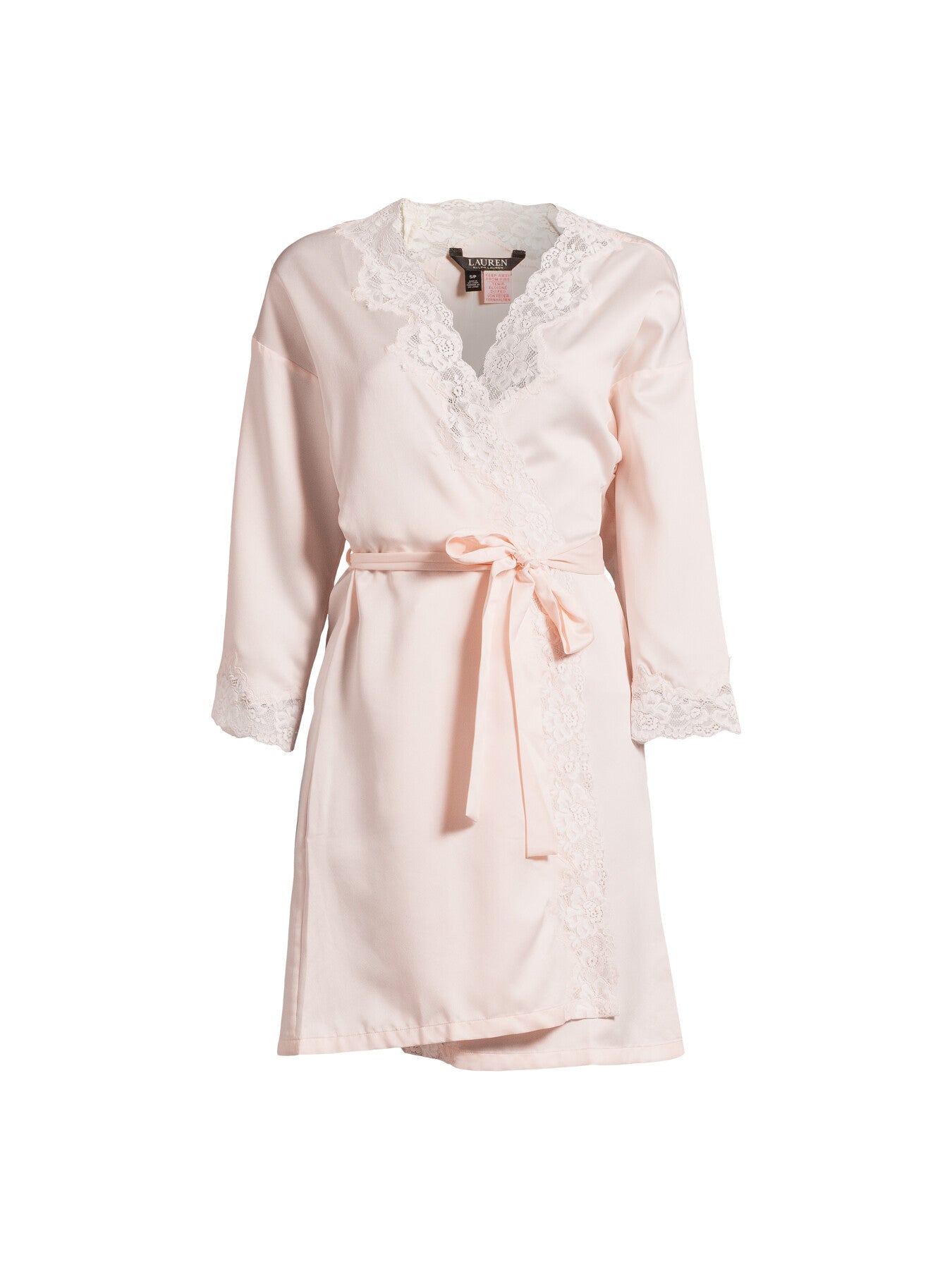 Signature Satin Lace Kimono