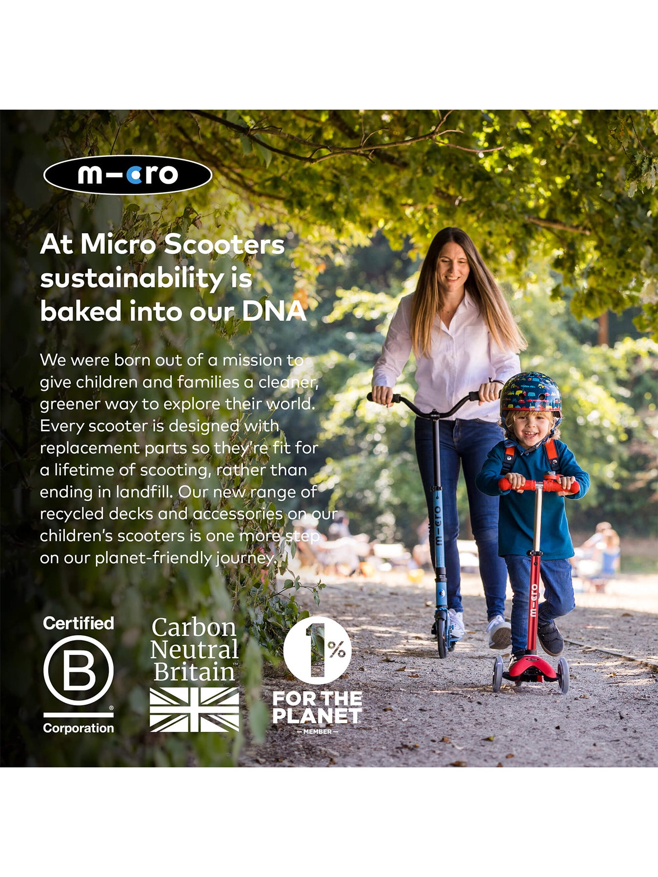 Mini Micro Deluxe Scooter Navy