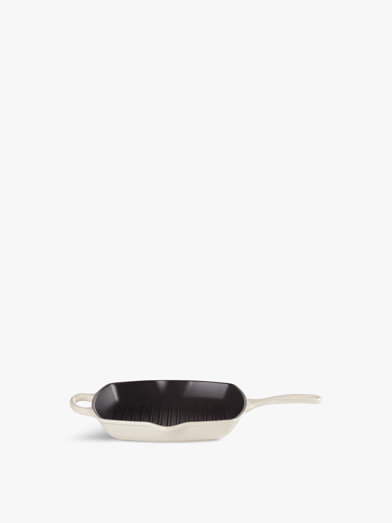 Signature Cast Iron Square Grillit 26cm Meringue