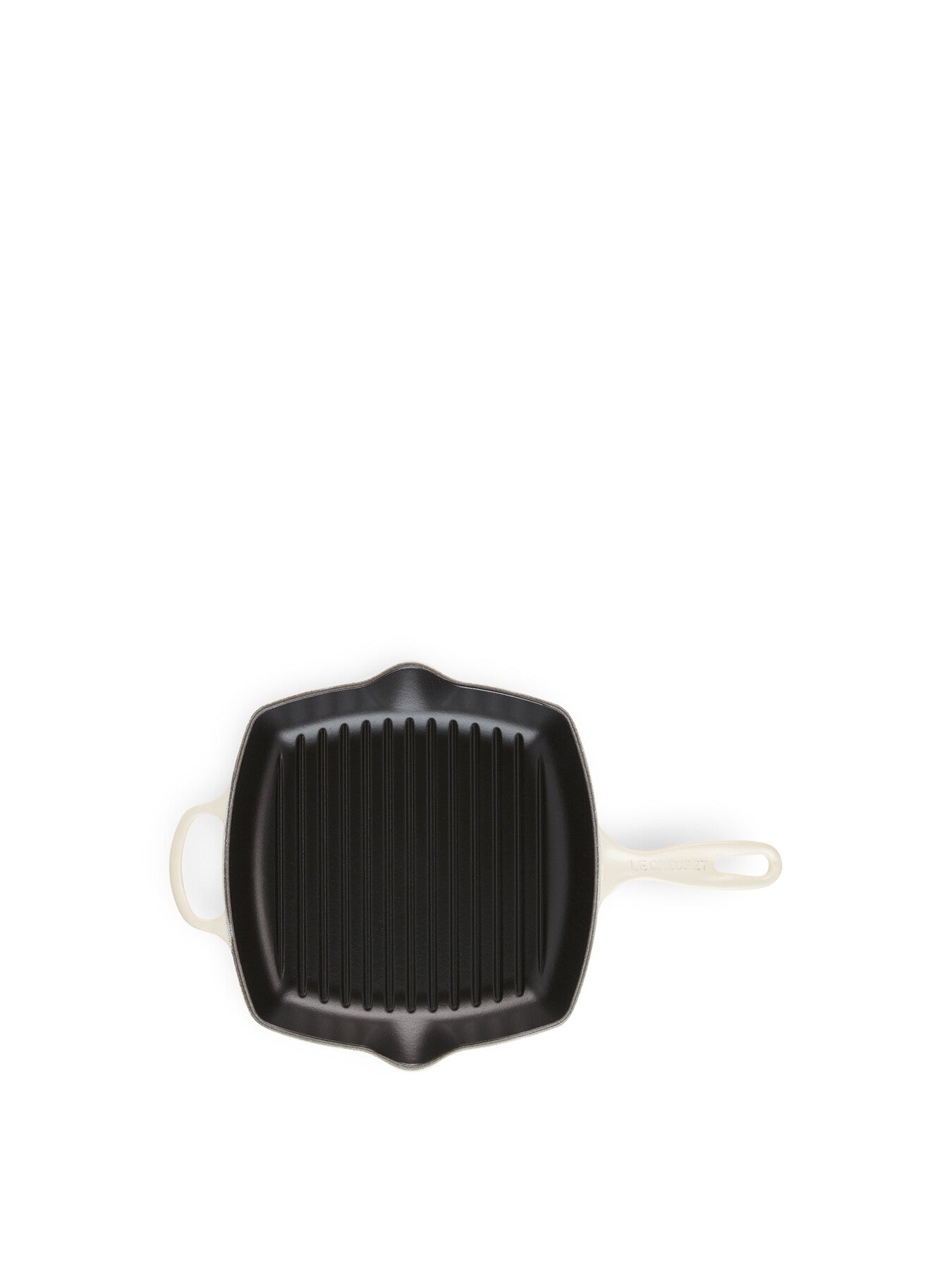 Signature Cast Iron Square Grillit 26cm Meringue
