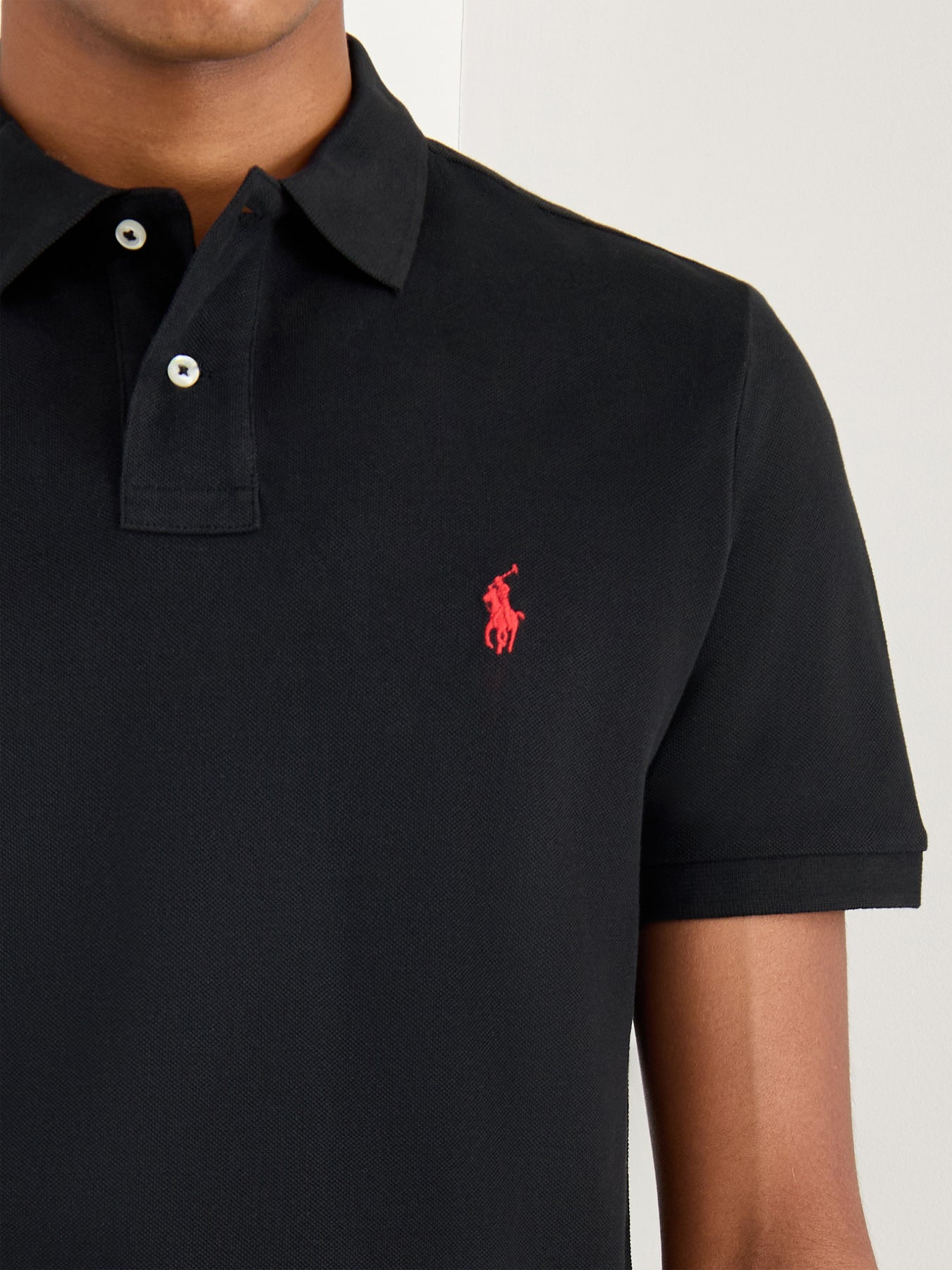 Basic Custom Fit PoloS/S POLOBLACK