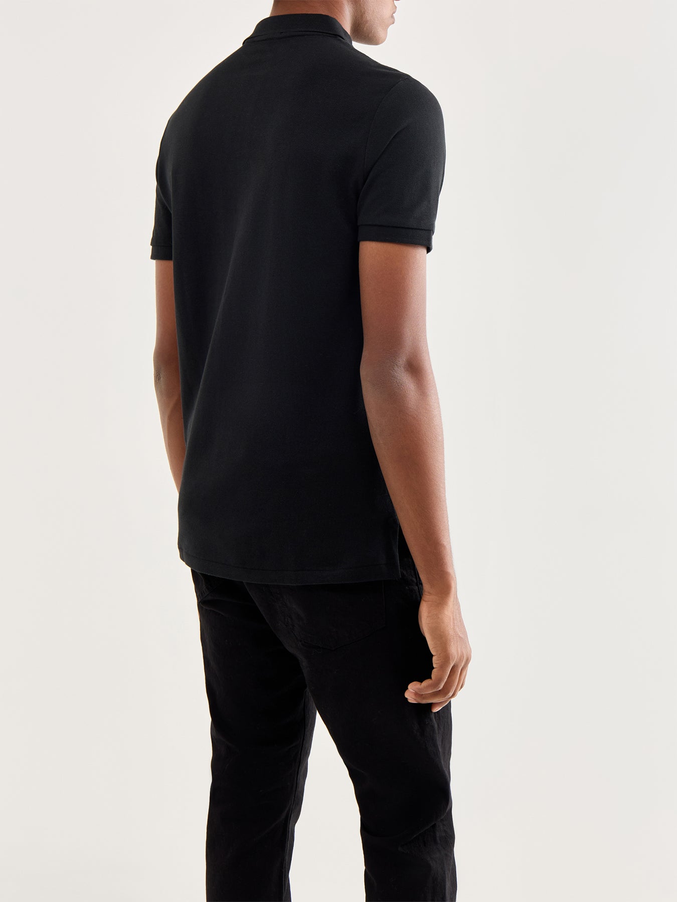 Basic Custom Fit PoloS/S POLOBLACK