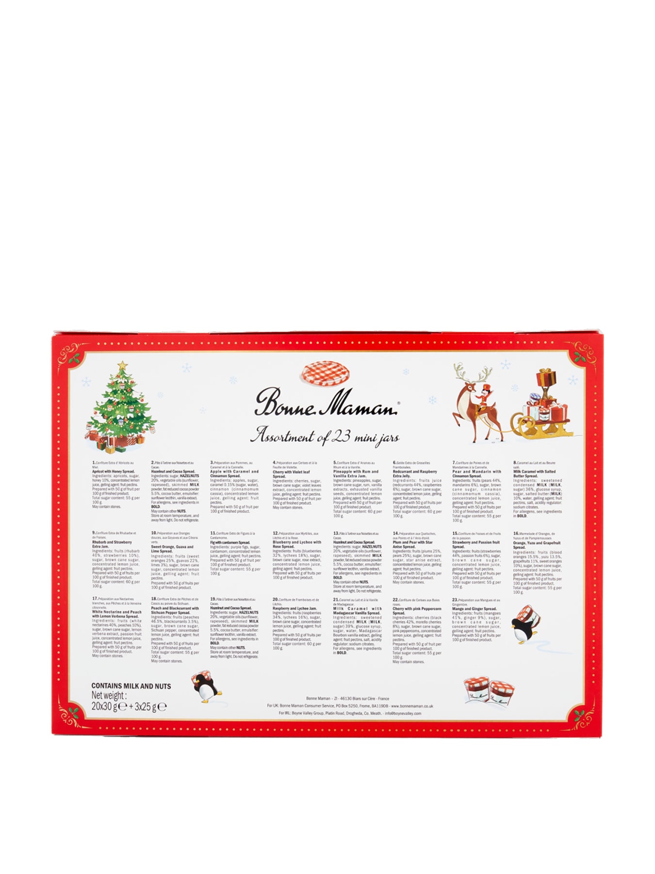 Bonne Maman Preserve Advent Calendar