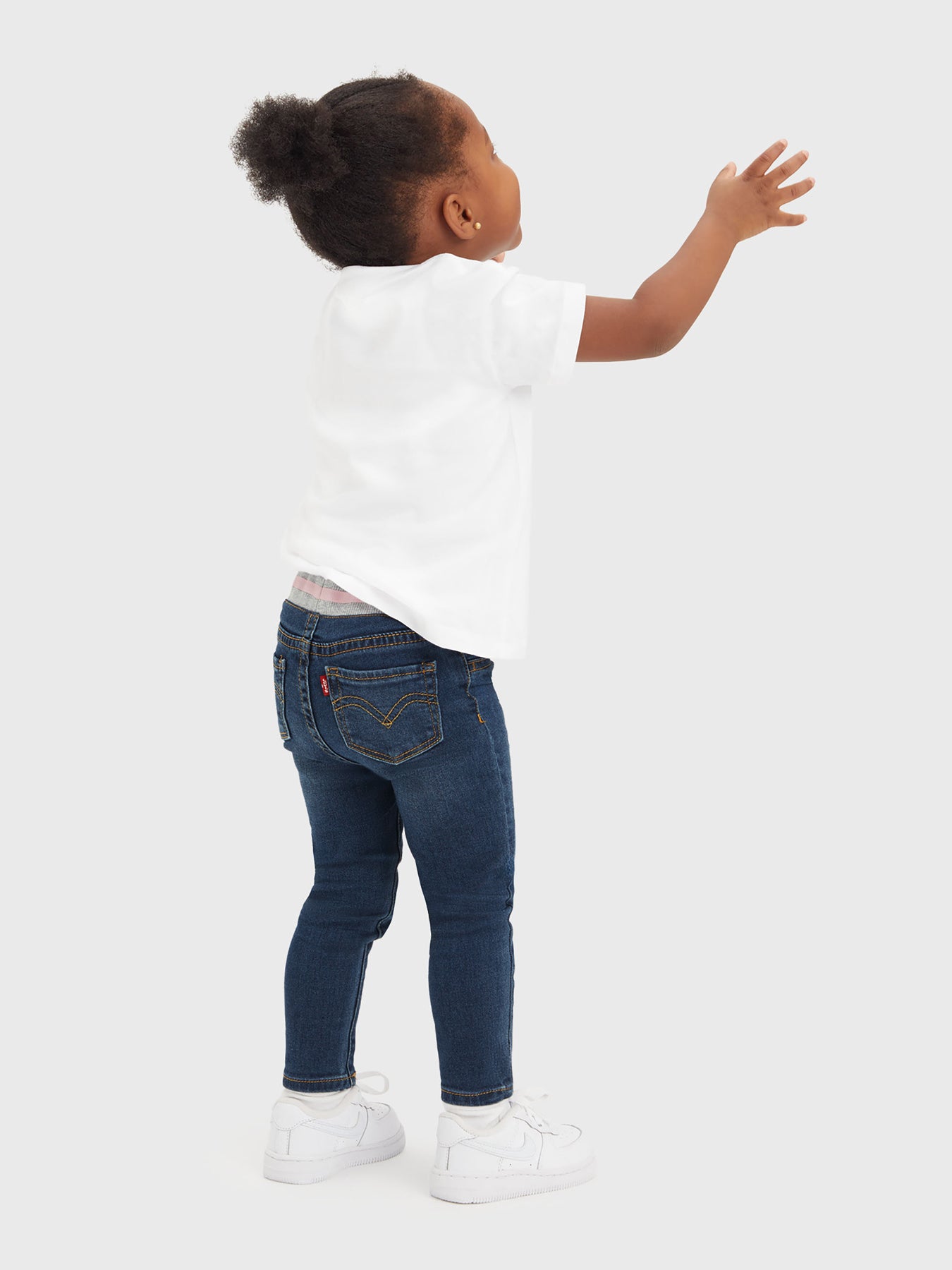 Kid's Pull On Skinny Jean Pink