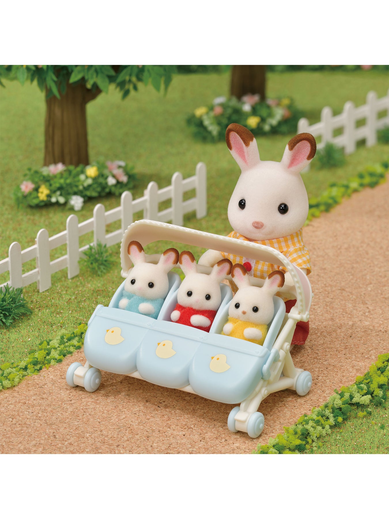 Triplets Stroller Play Set