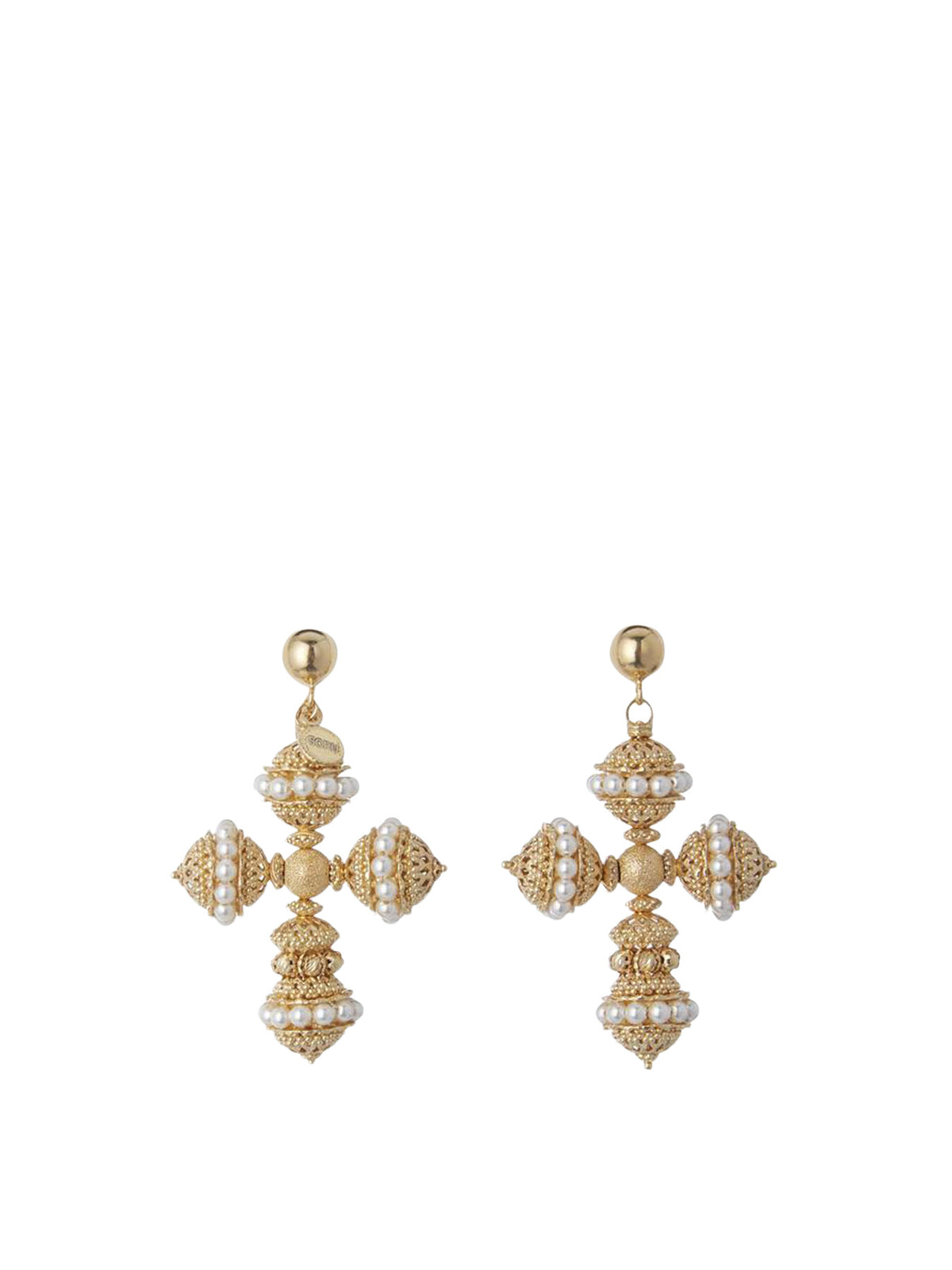 Santina Earrings 24kt Gold Plated Silver