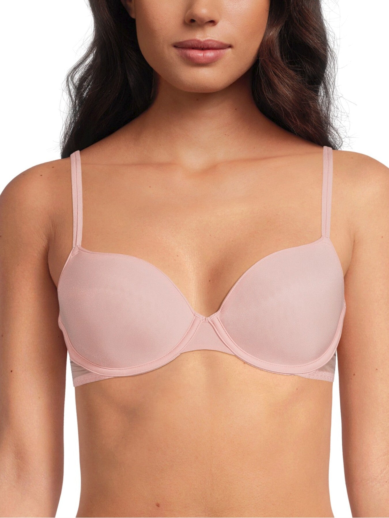 Sheer Marquisette Lightly Lined Demi Bra
