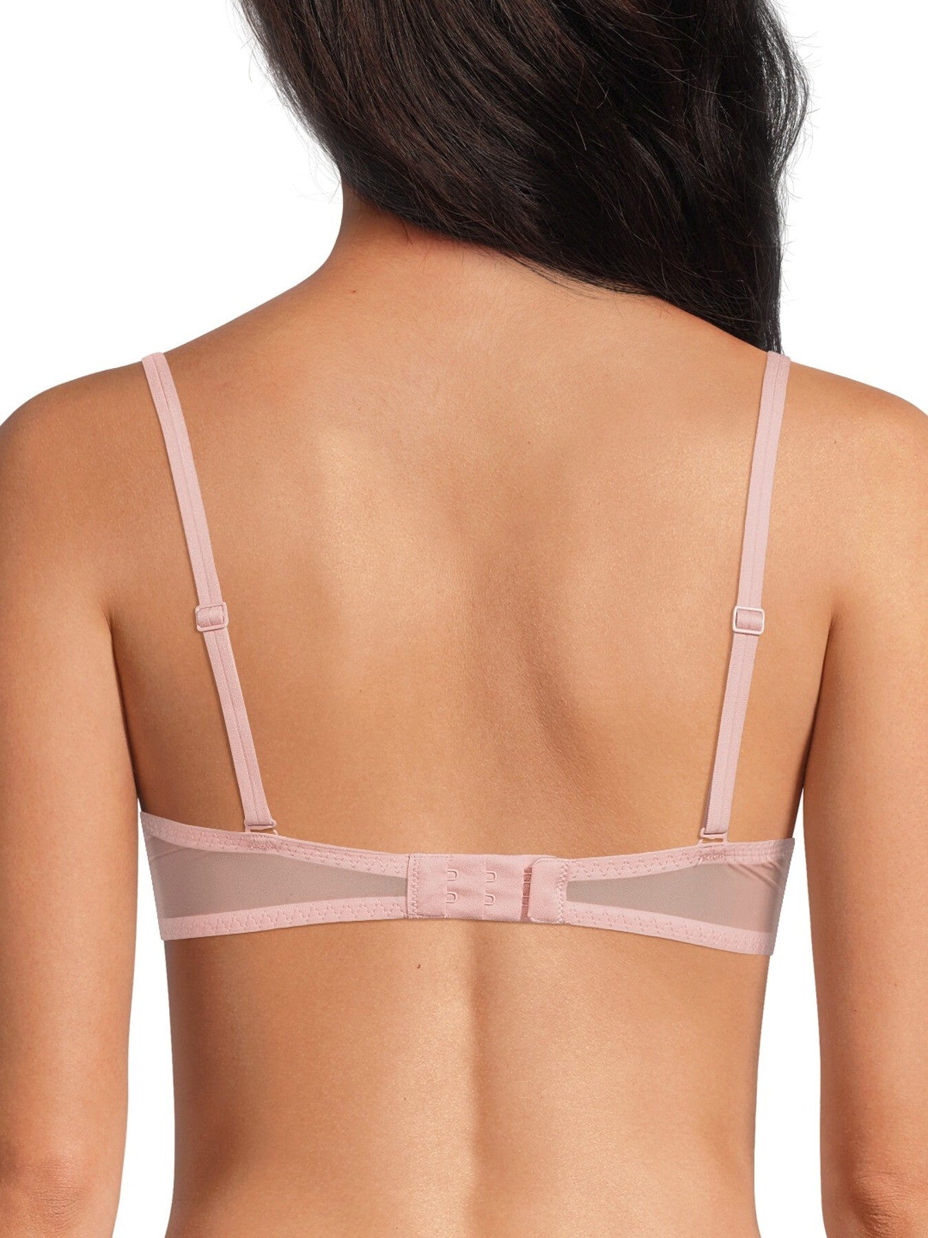 Sheer Marquisette Lightly Lined Demi Bra