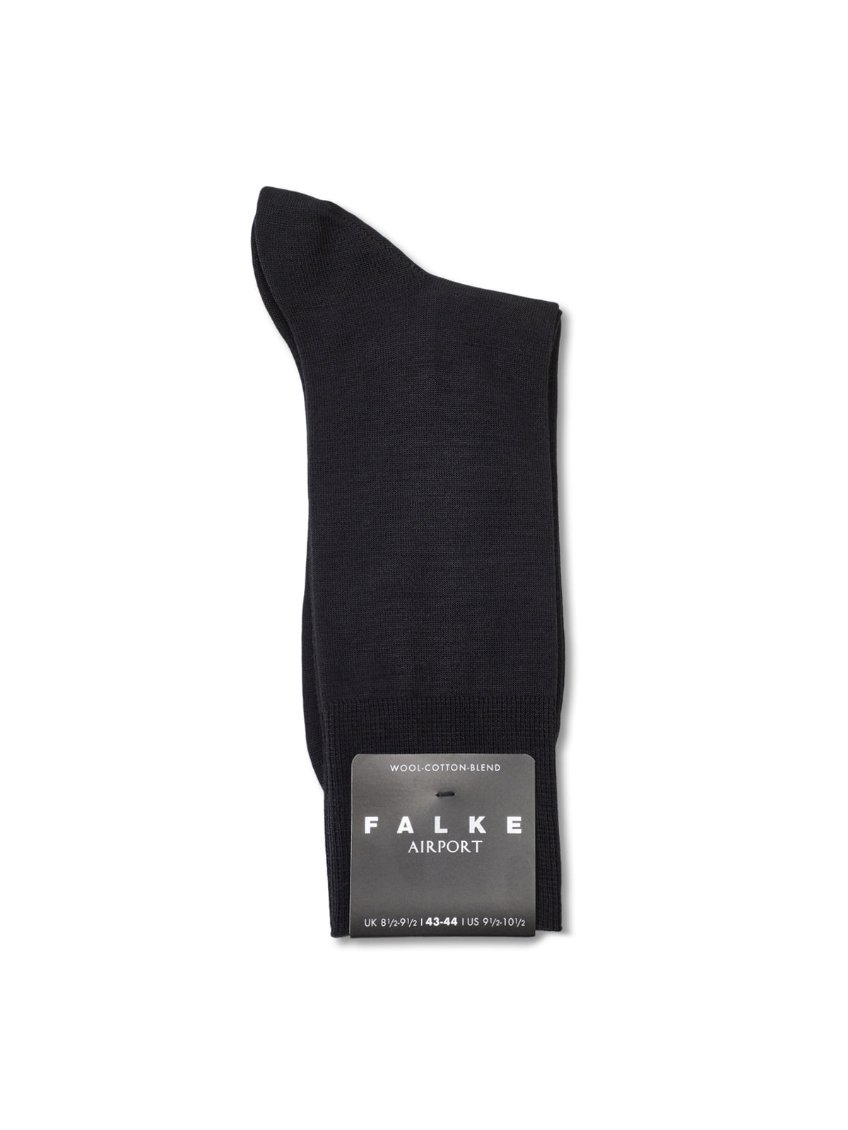 Cotton Blend Crew Socks Grey