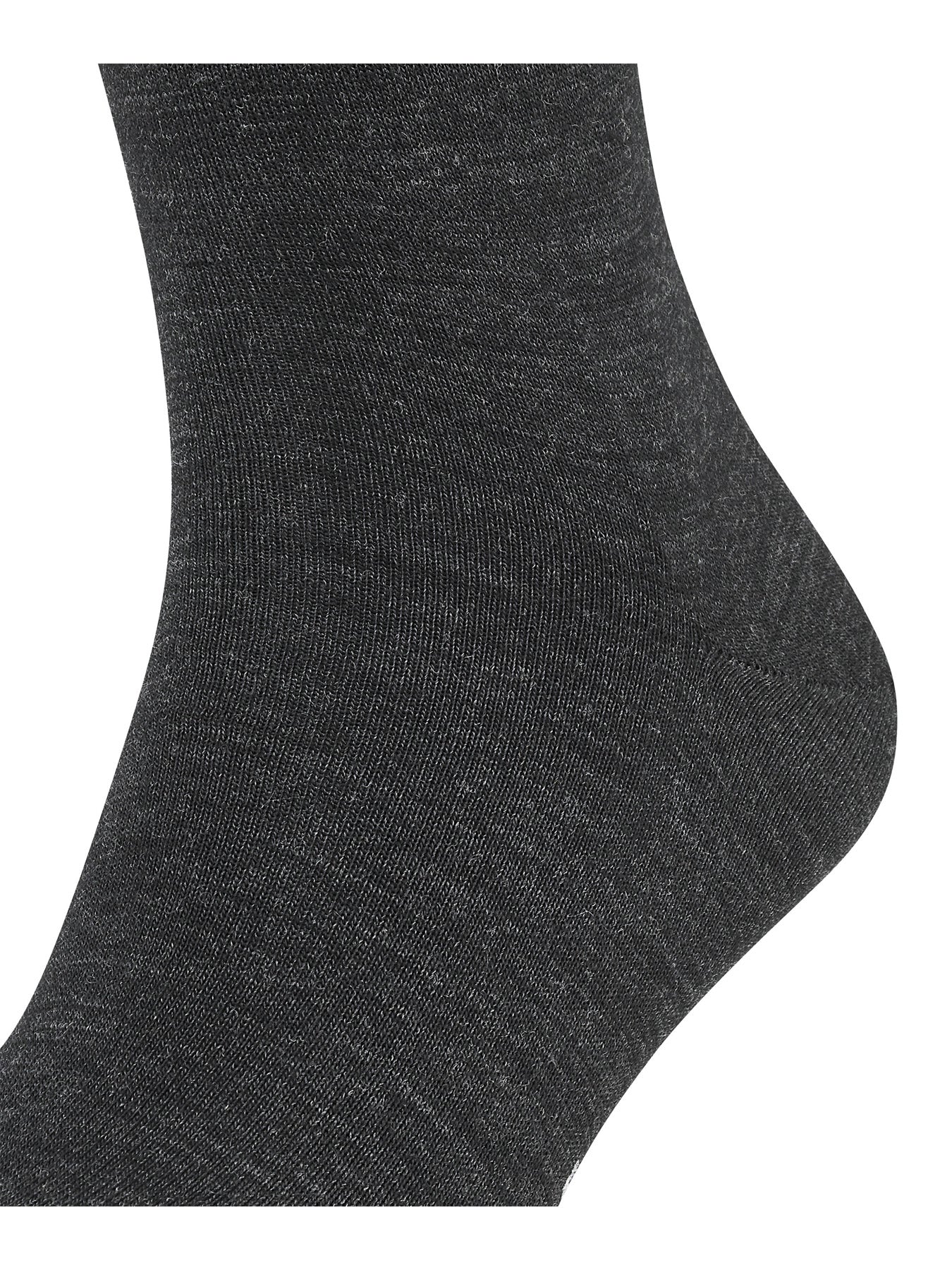 Cotton Blend Crew Socks Grey