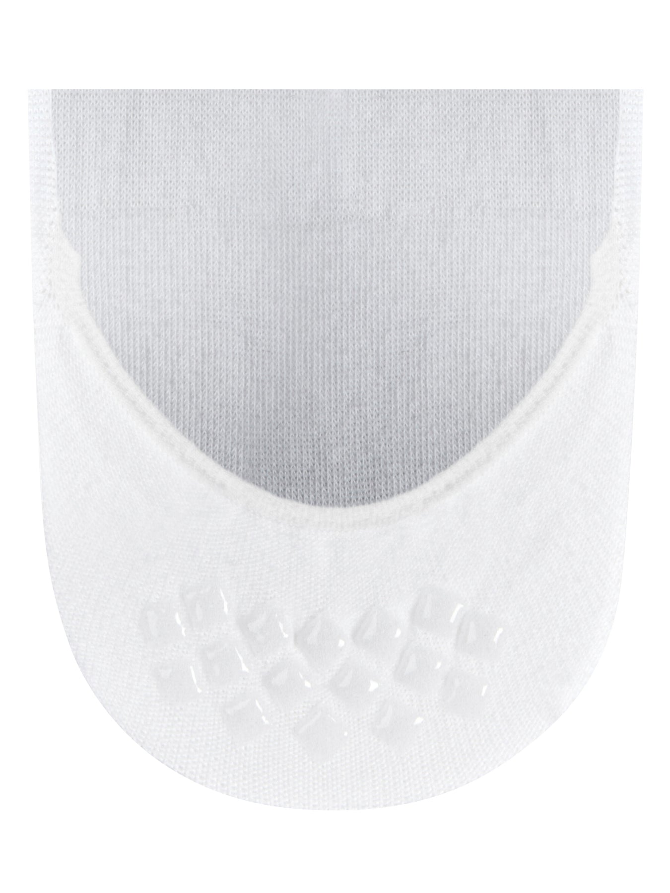 Invisible Medium Cut Socks White