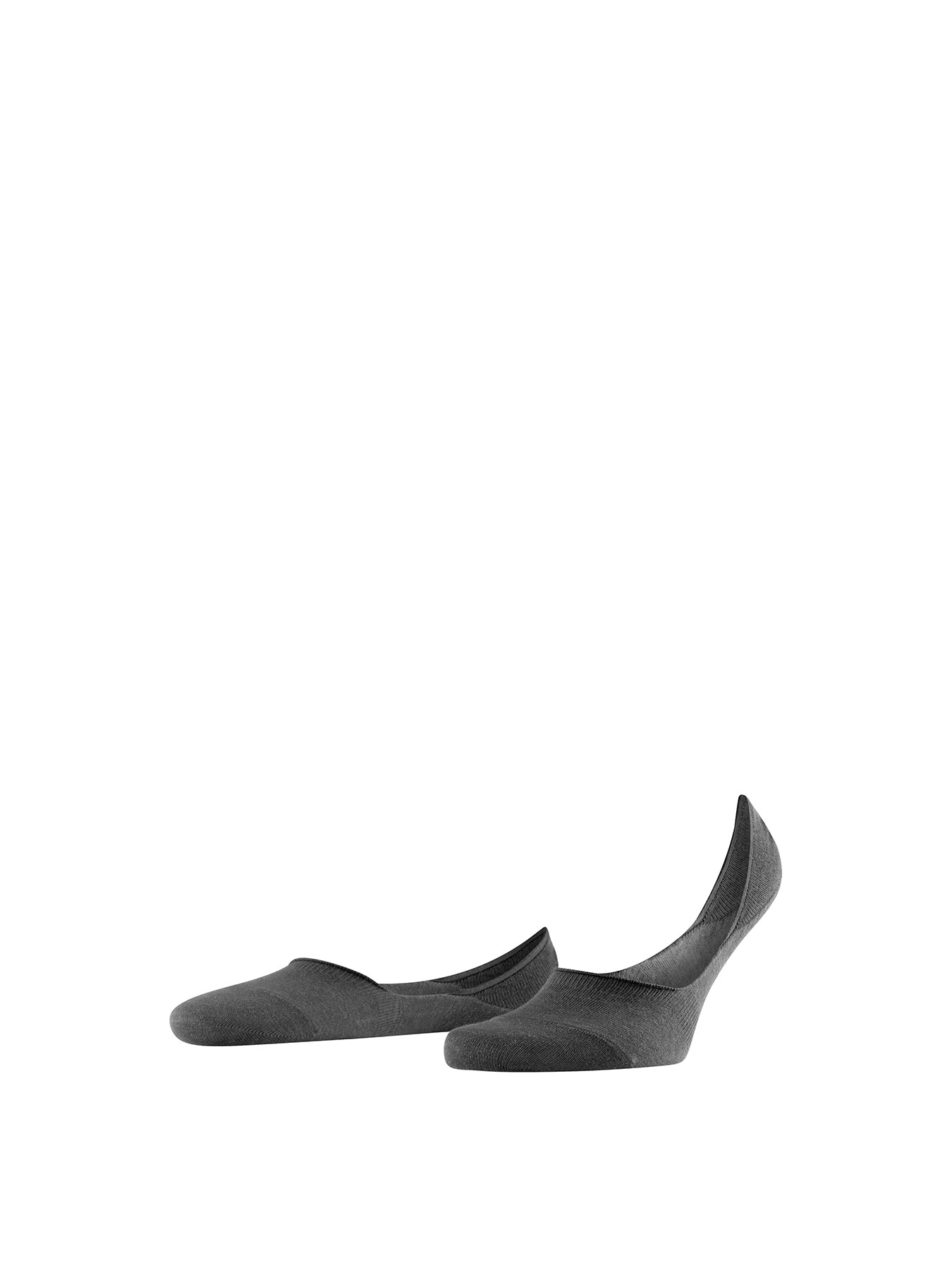Invisible Medium Cut Socks Black