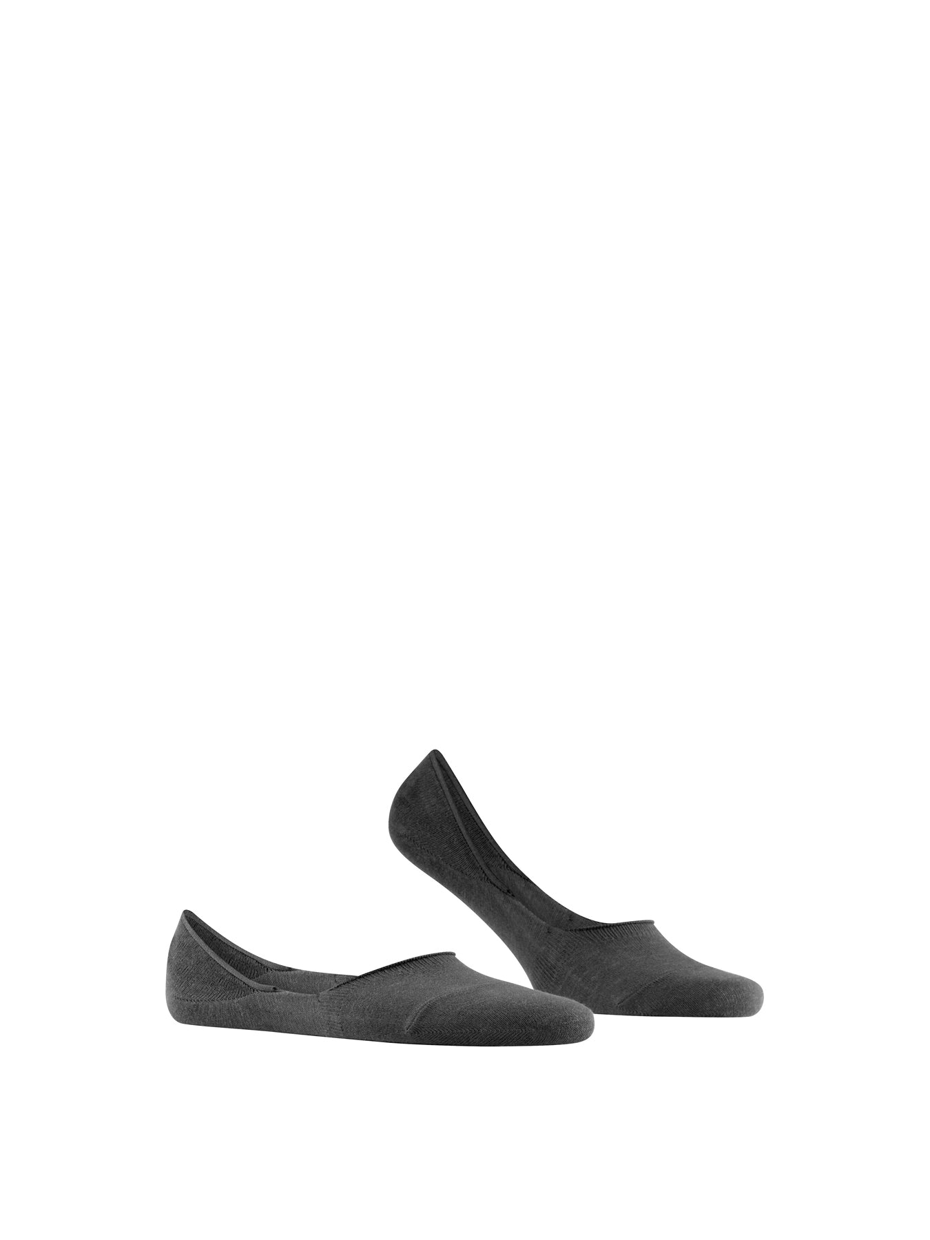 Invisible Medium Cut Socks Black