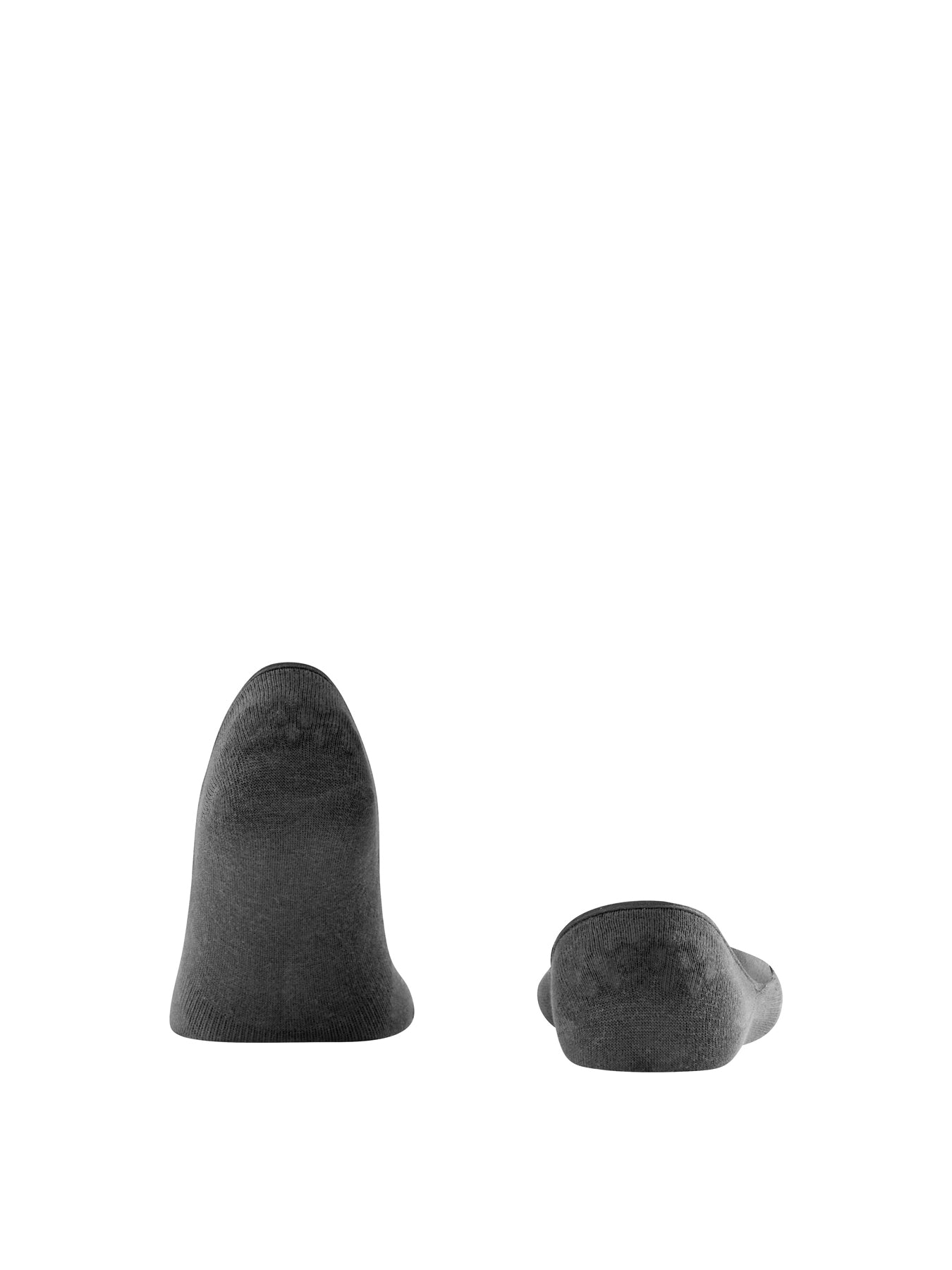 Invisible Medium Cut Socks Black