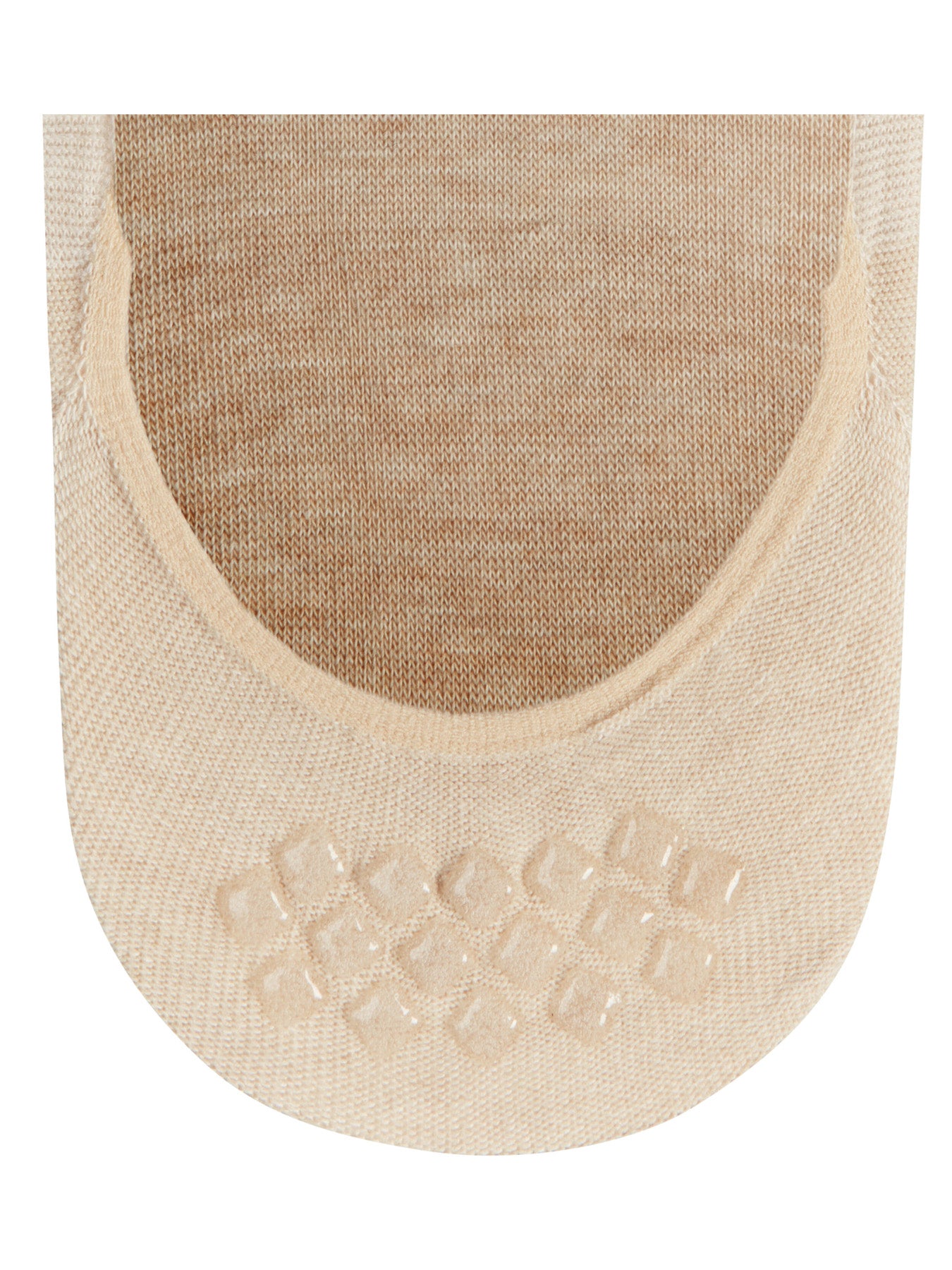 Invisible Medium Cut Socks Beige