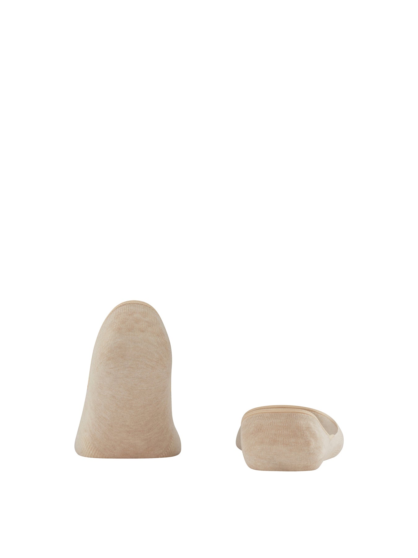 Invisible Medium Cut Socks Beige
