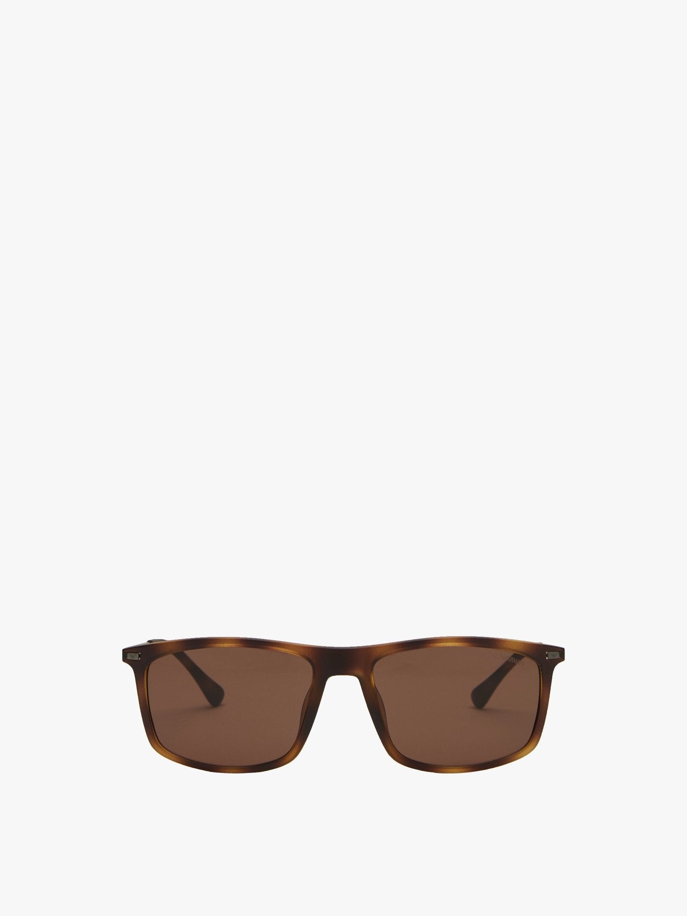 Rectangular Injected Mens Sunglasses MATTE GREY