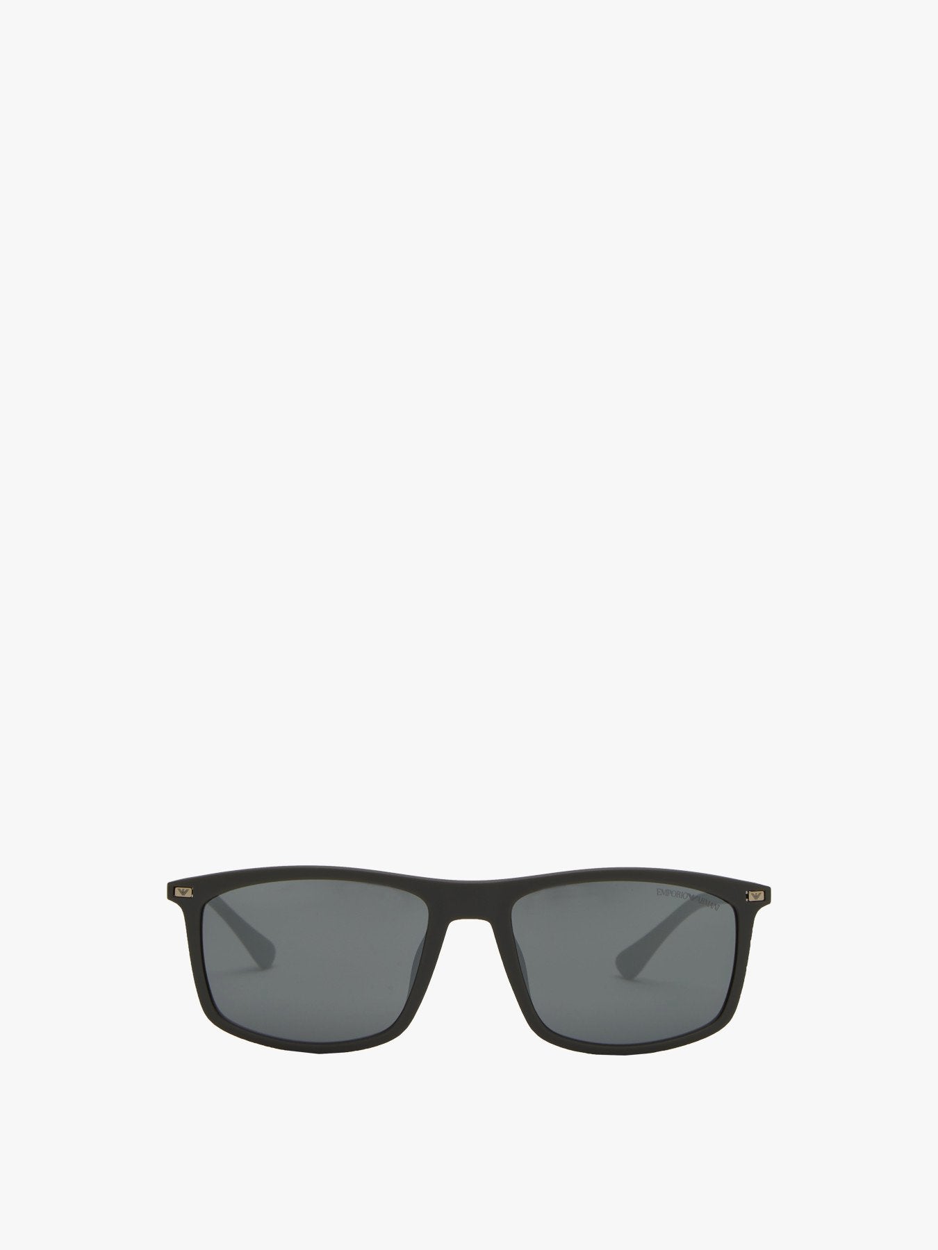 Rectangular Injected Mens Sunglasses MATTE GREY