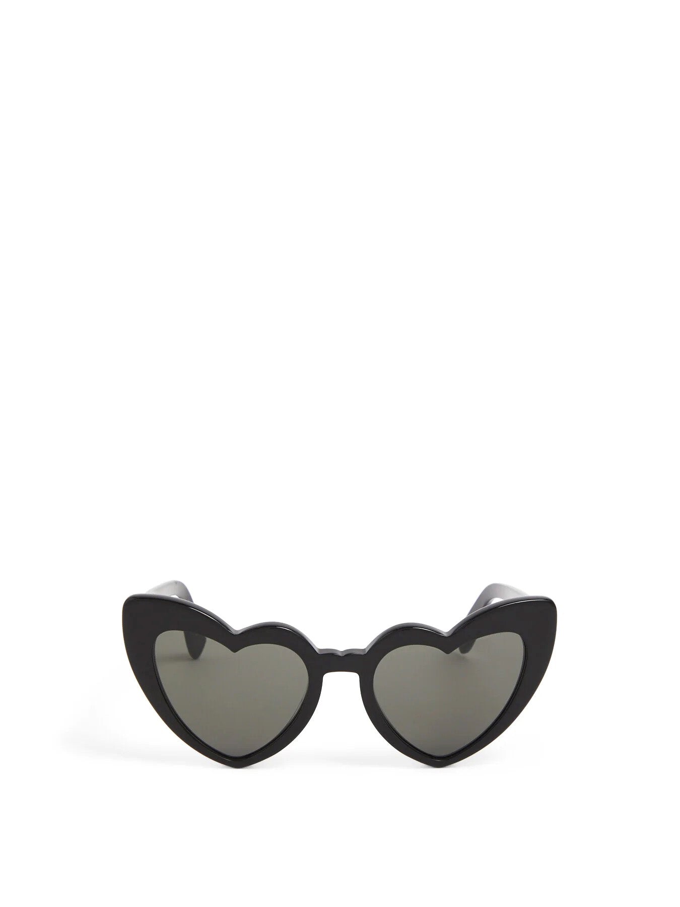 Saint Laurent Black Oversized Heart Sunglasses YSL Heart Sunglasses – Two Skirts main image 2