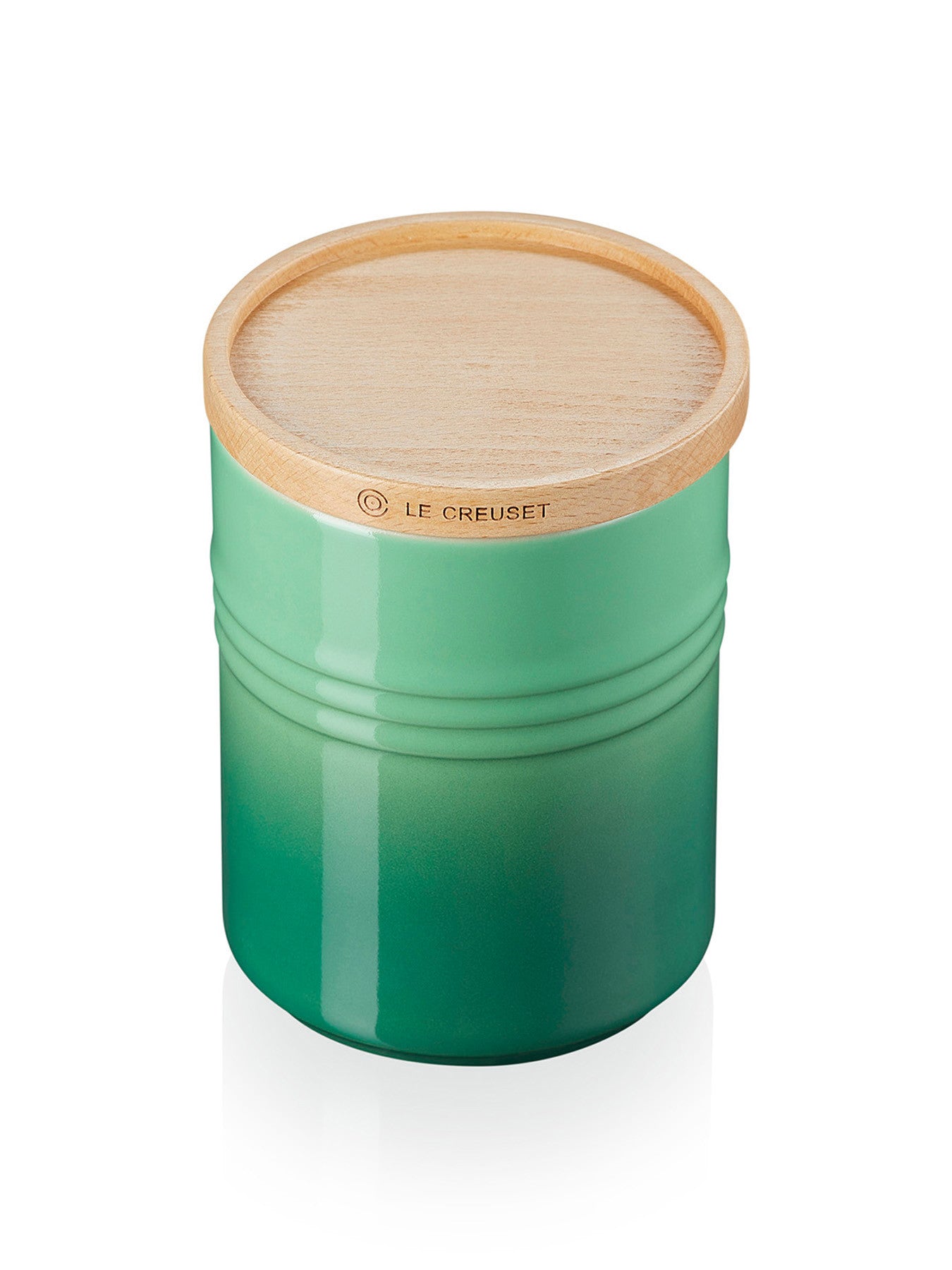 Stoneware Medium Storage Jar Bamboo