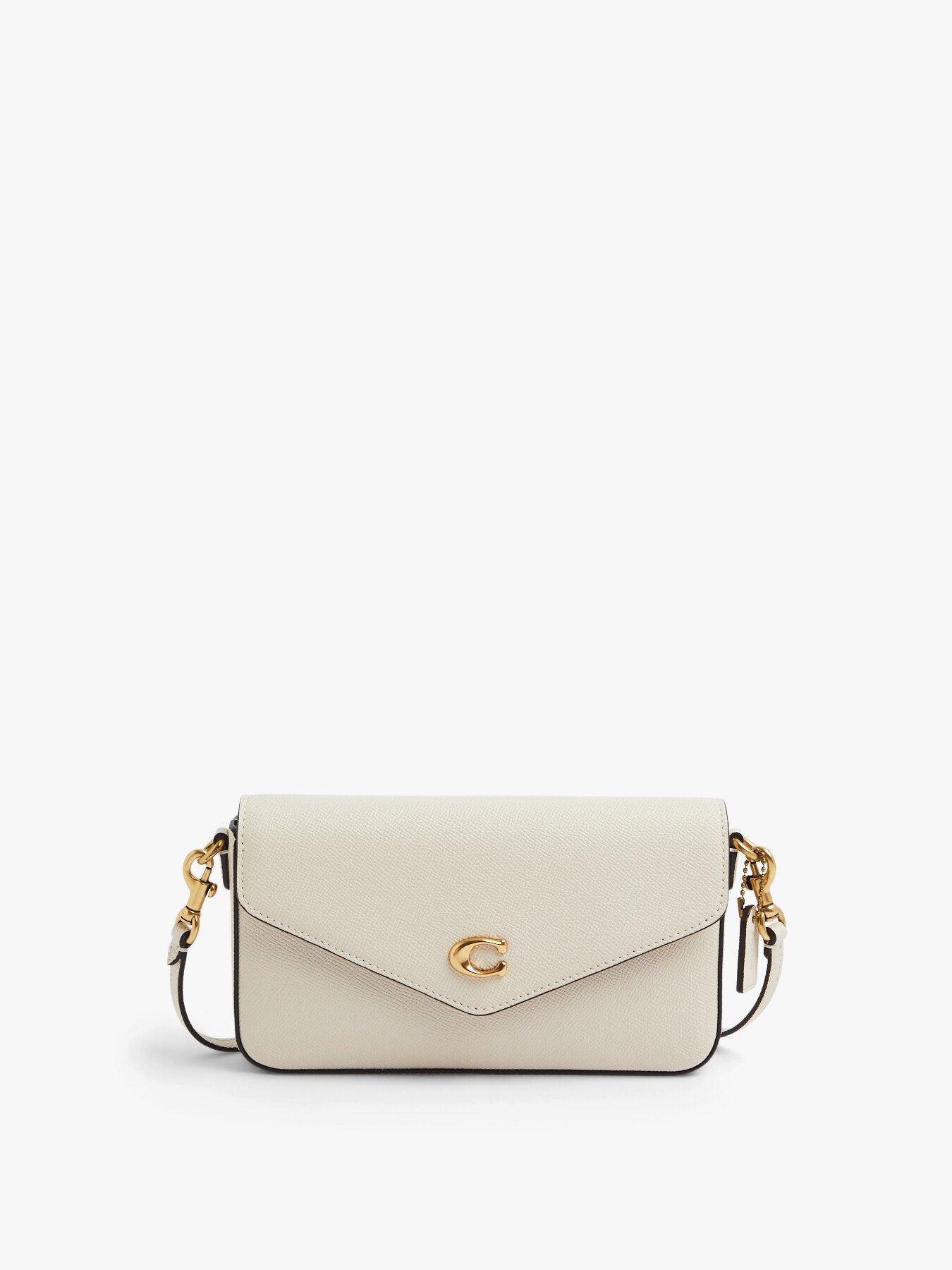 Wyn Leather Crossbody Bag Chalk