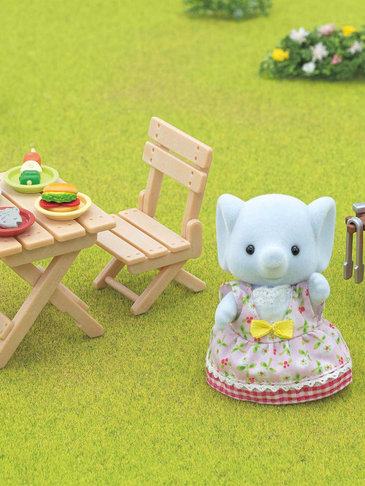 BBQ Picnic Set Elephant Girl