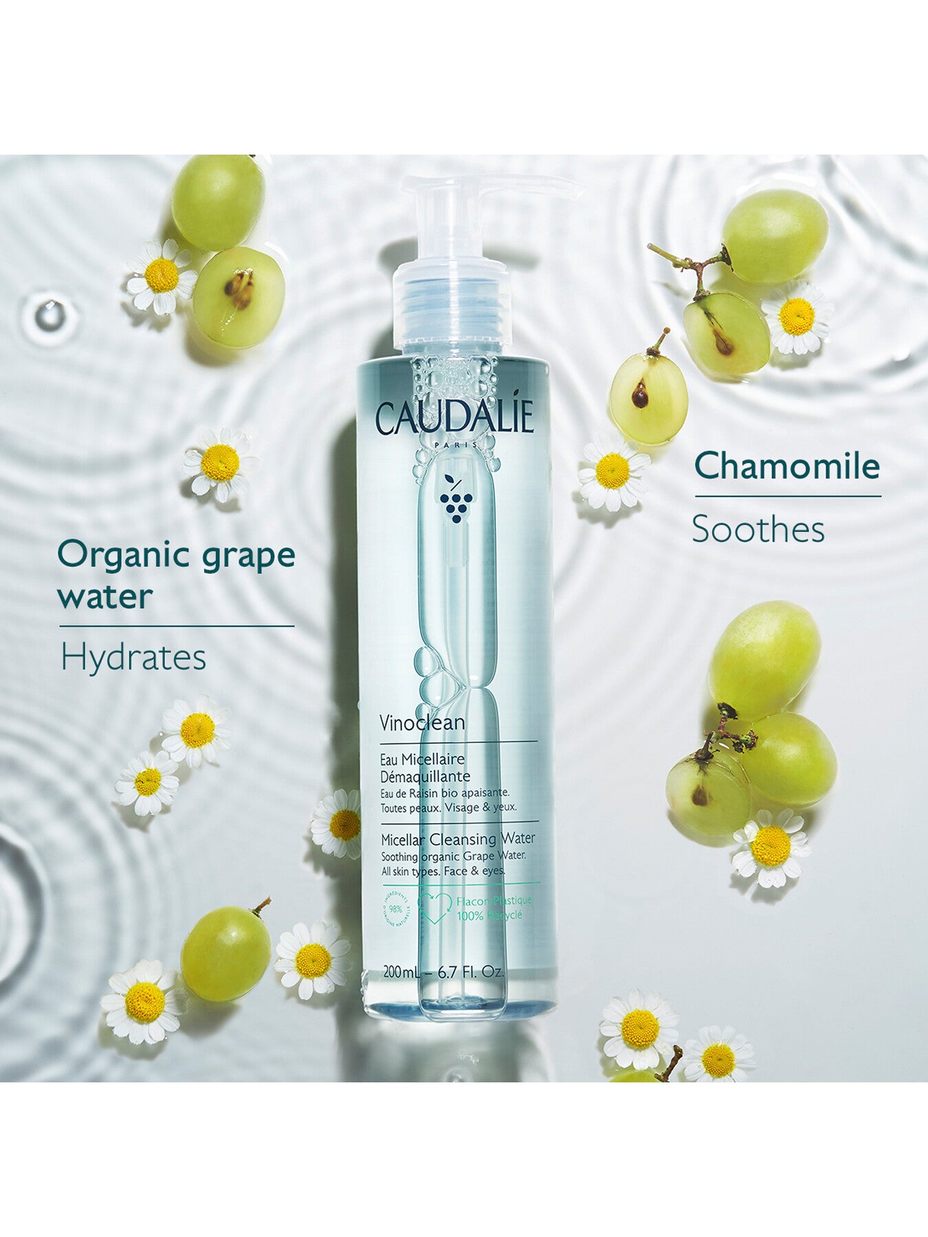 Vinoclean Micellar Cleansing Water 200ml