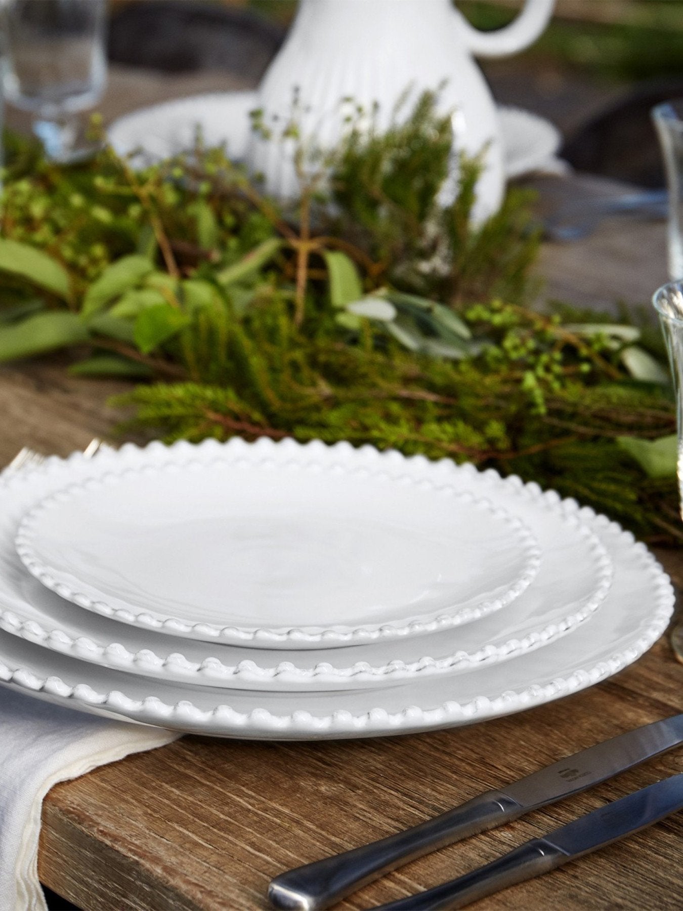 Pearl Round Platter Charger