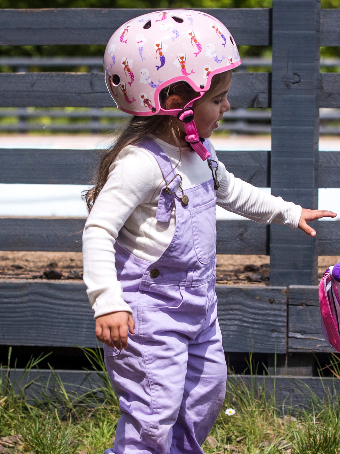 Mermaid Deluxe All Over Print Helmet Small
