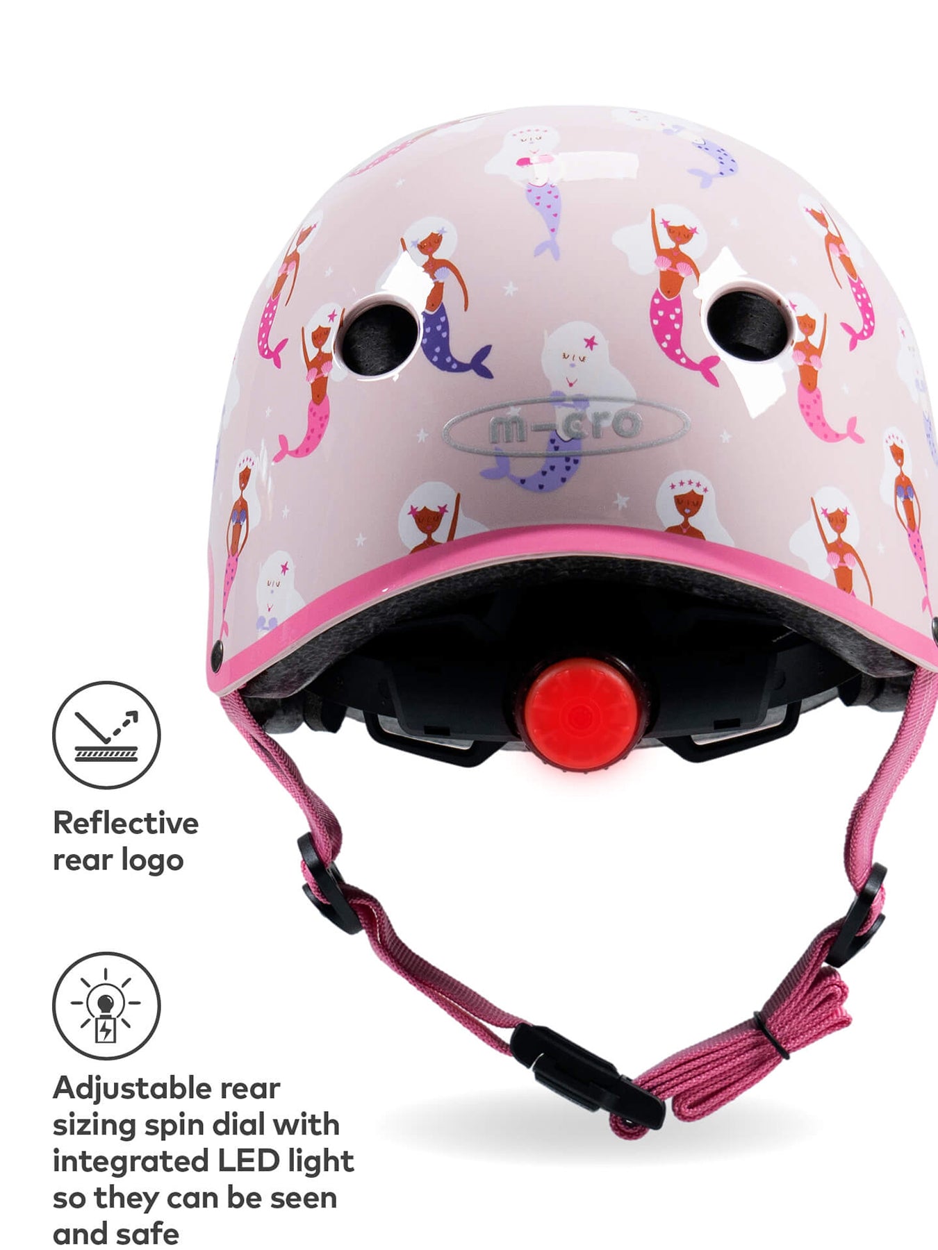 Mermaid Deluxe All Over Print Helmet Small