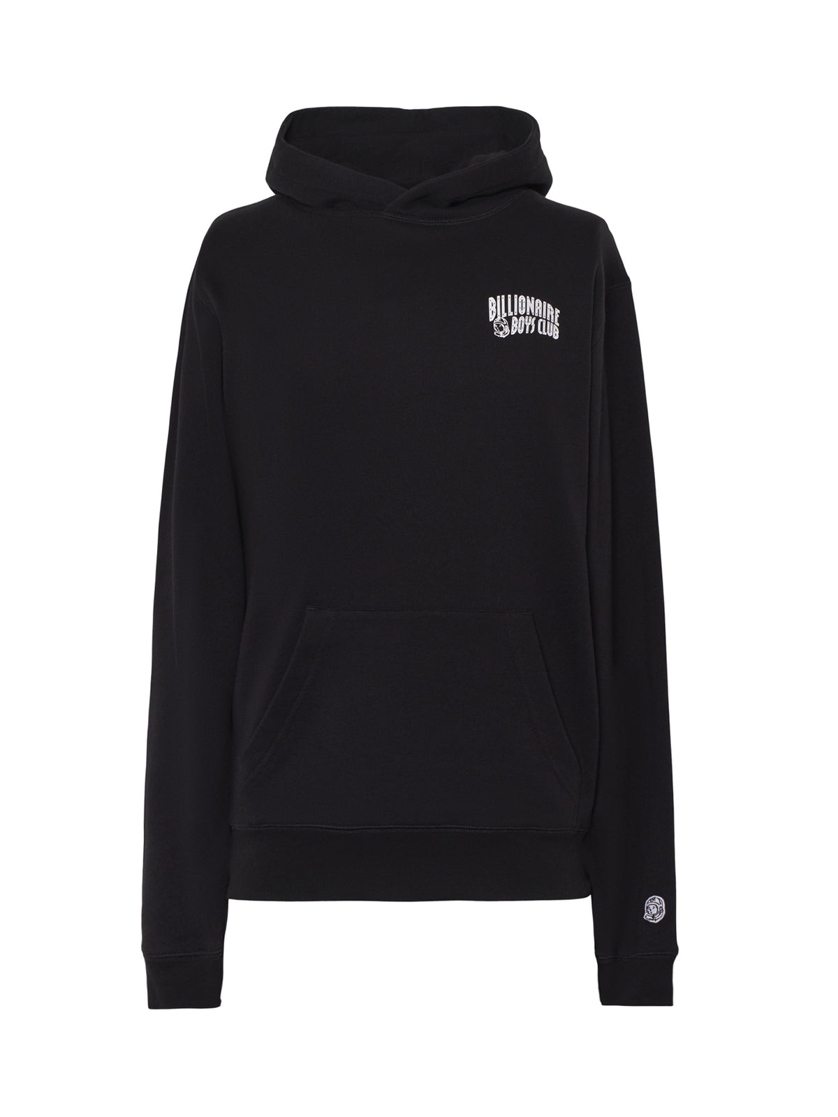 Small Arch Logo Popover Hood Black