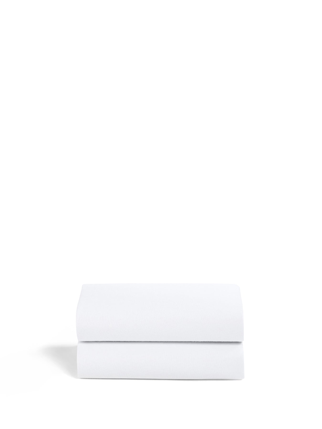 Crib Fitted Sheets 2-Pack White