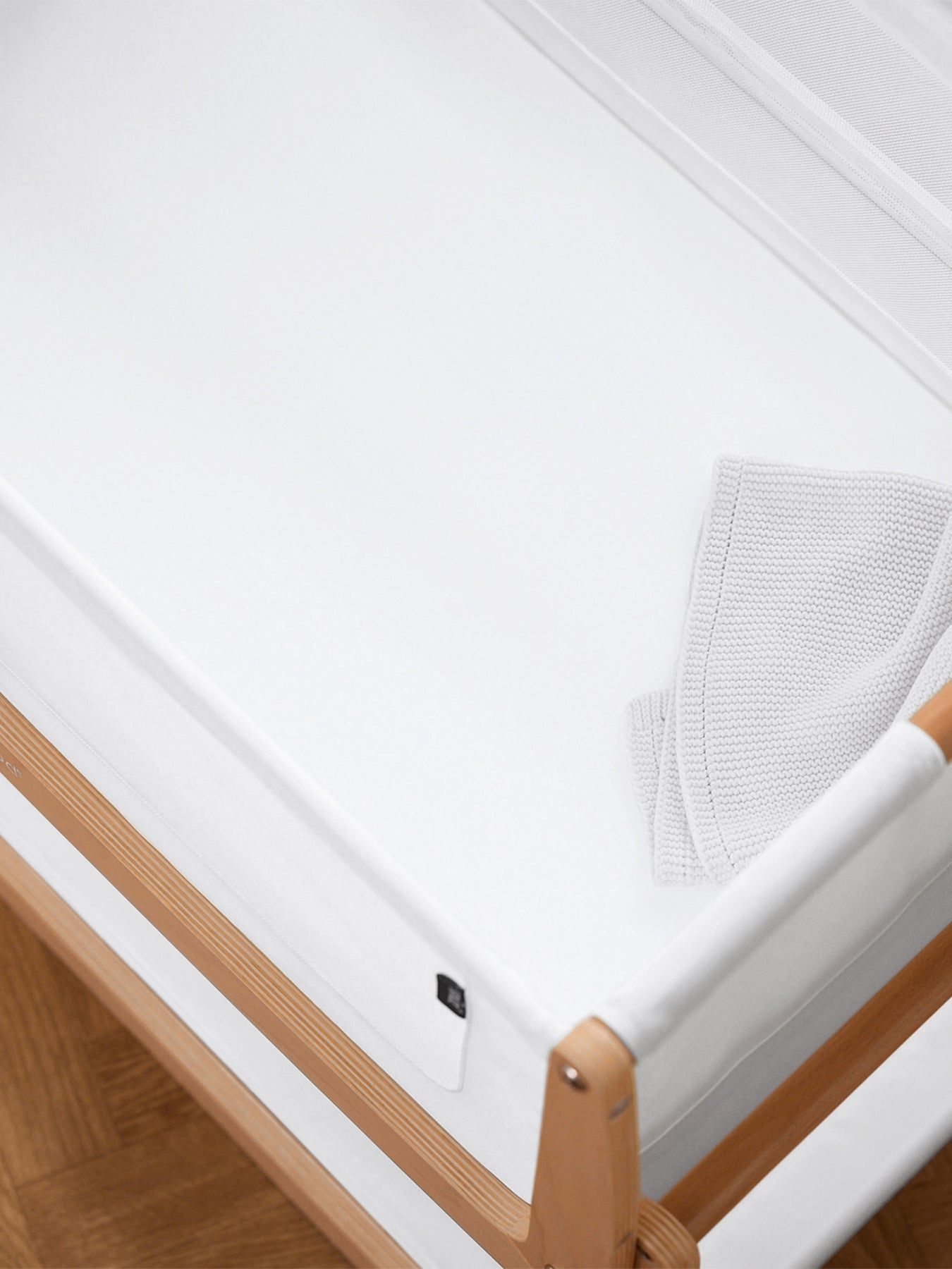 Crib Fitted Sheets 2-Pack White
