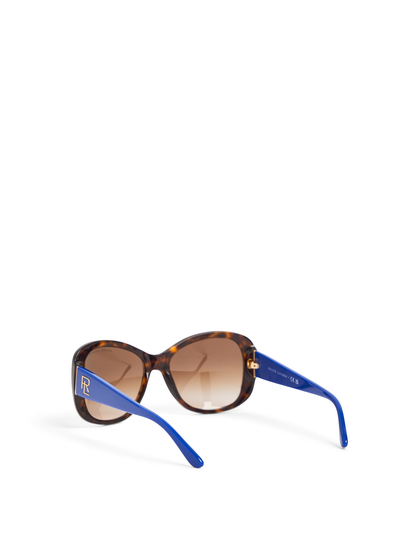 RL8144 Oversized RL Logo Contrast Arm Sunglasses
