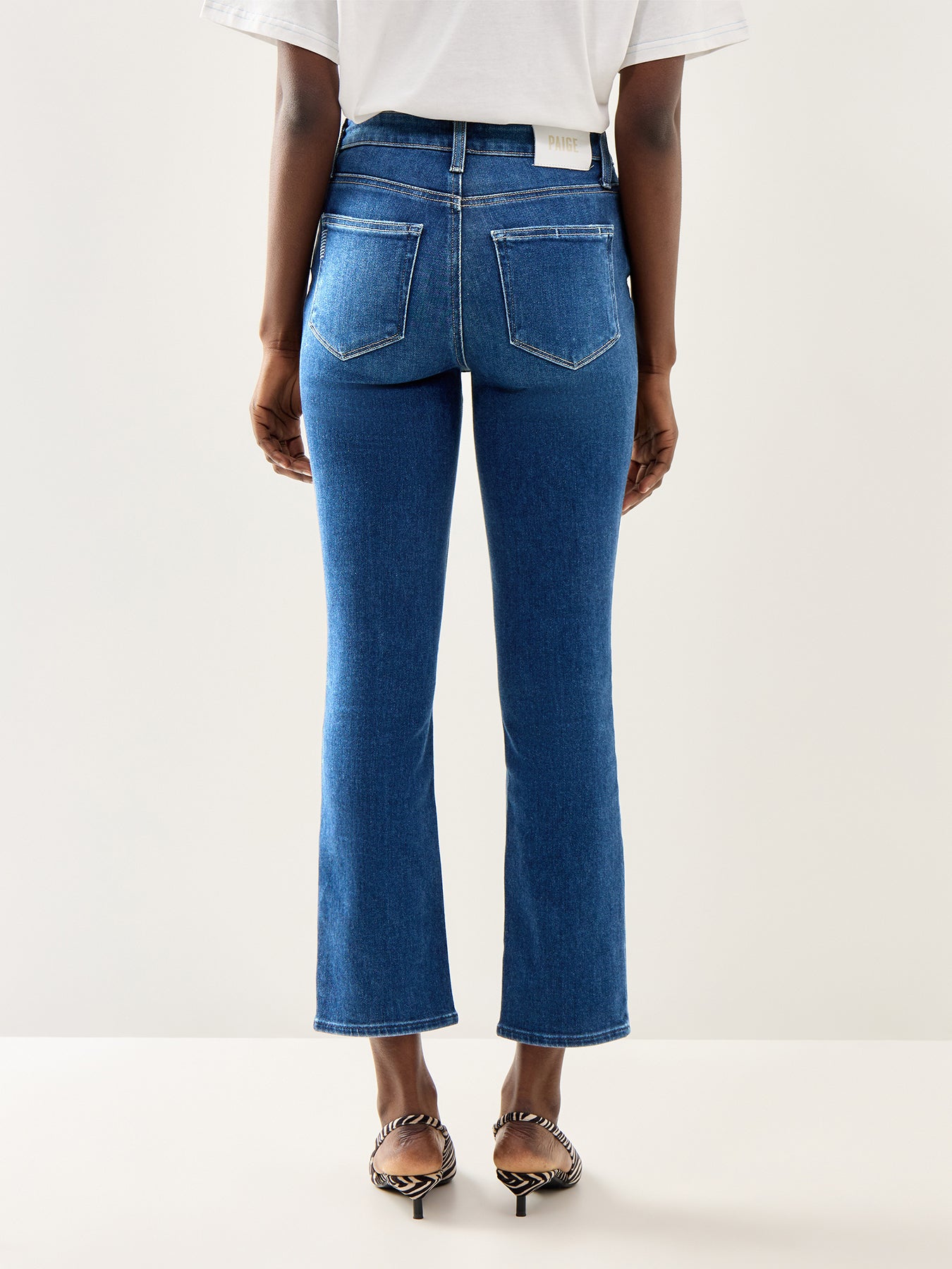 Cindy High Rise Straight Jean Blue