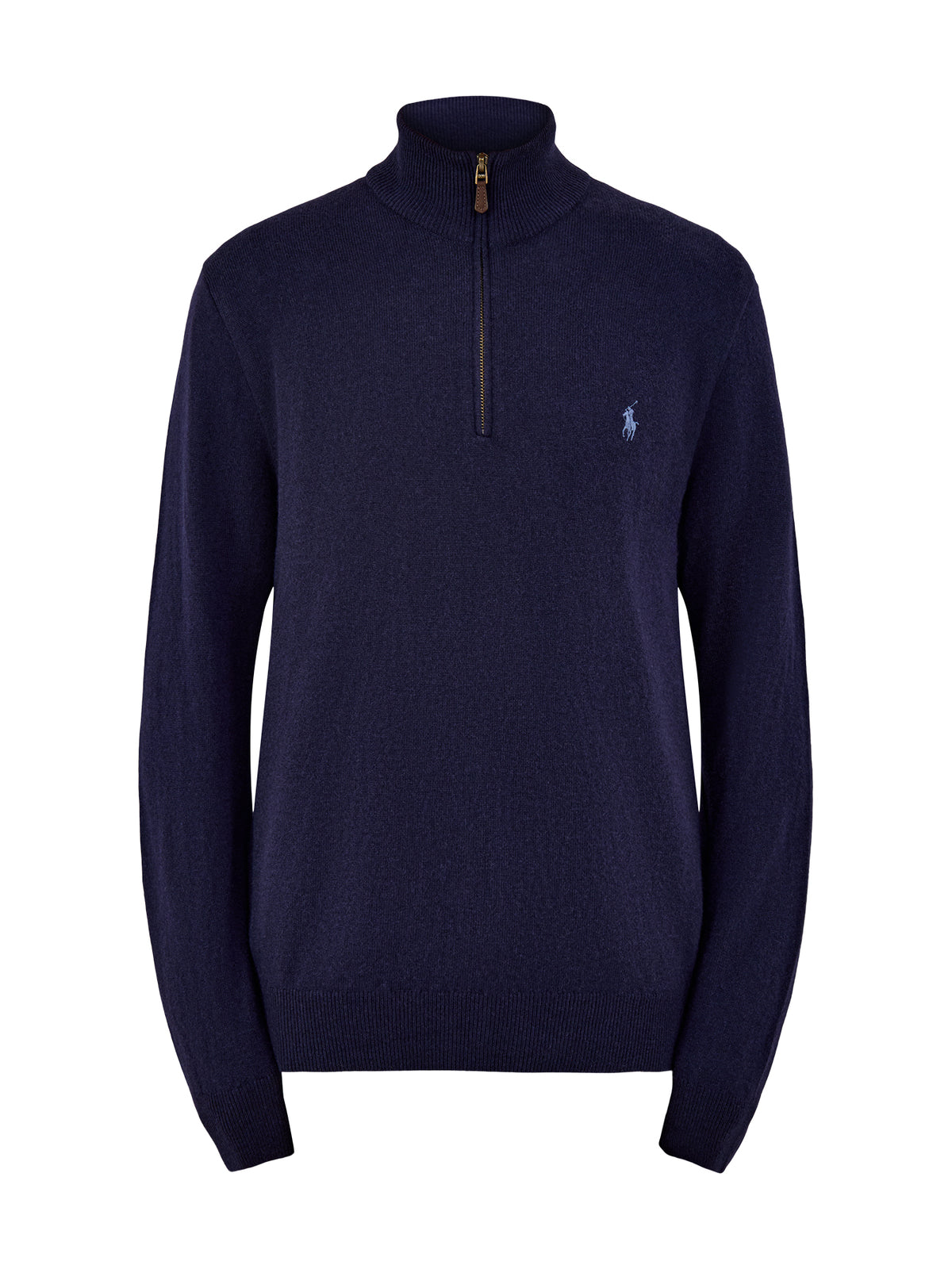 Half Zip Merino Knit Hunter Navy