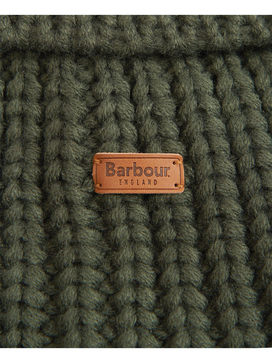 Saltburn Dog Jumper Olive Medium