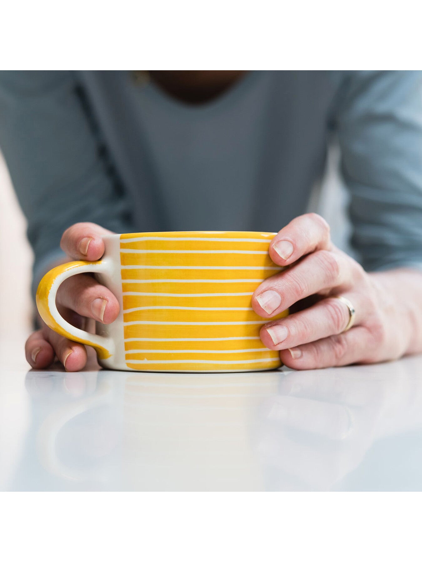 Sgraffito Mug