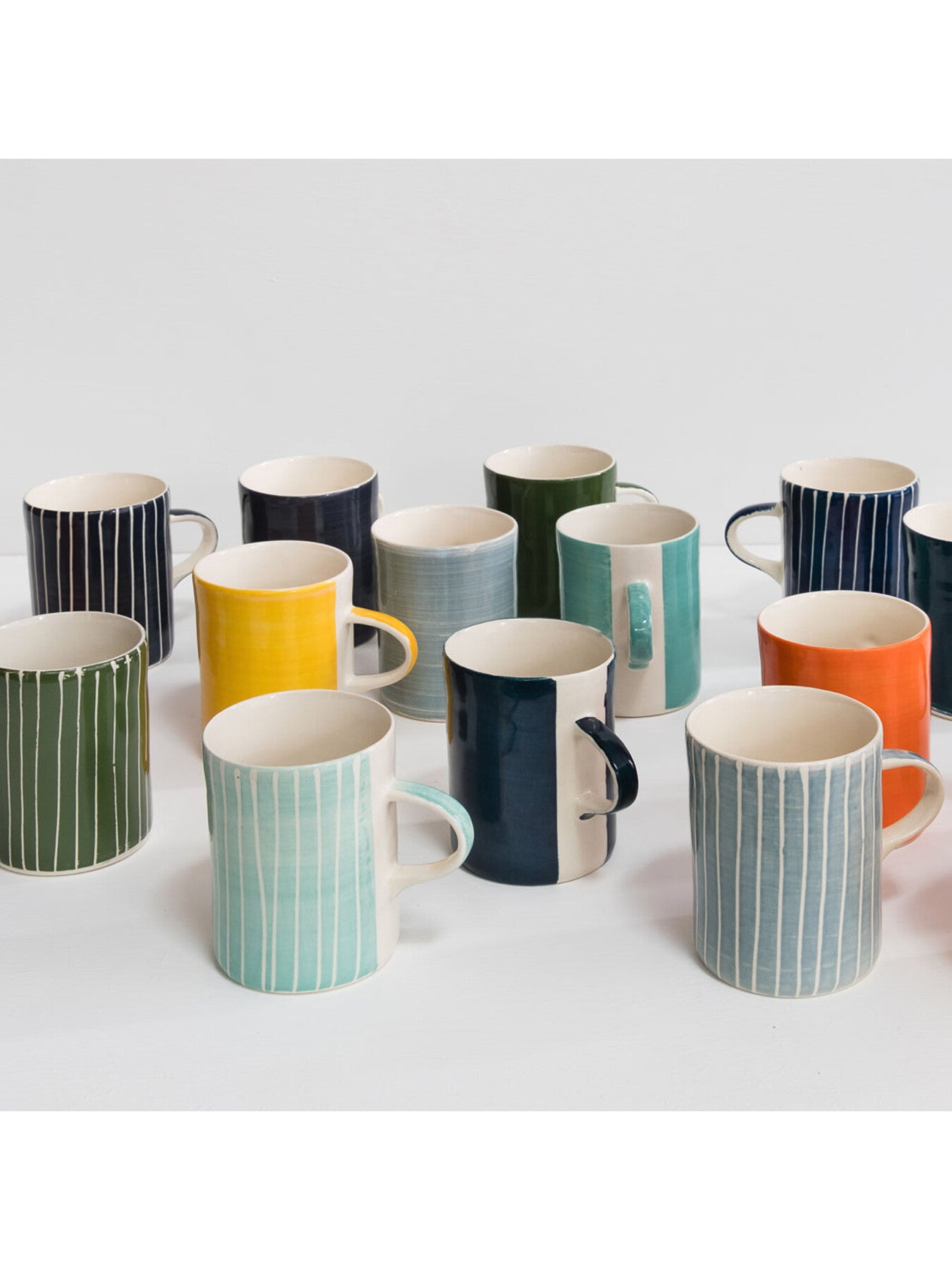 Sgraffito Demi Mug