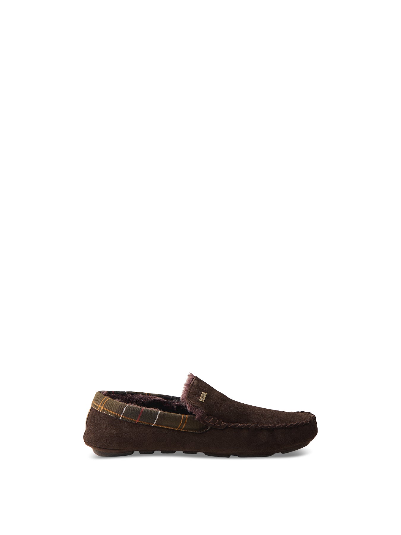 Monty Suede Slippers Brown